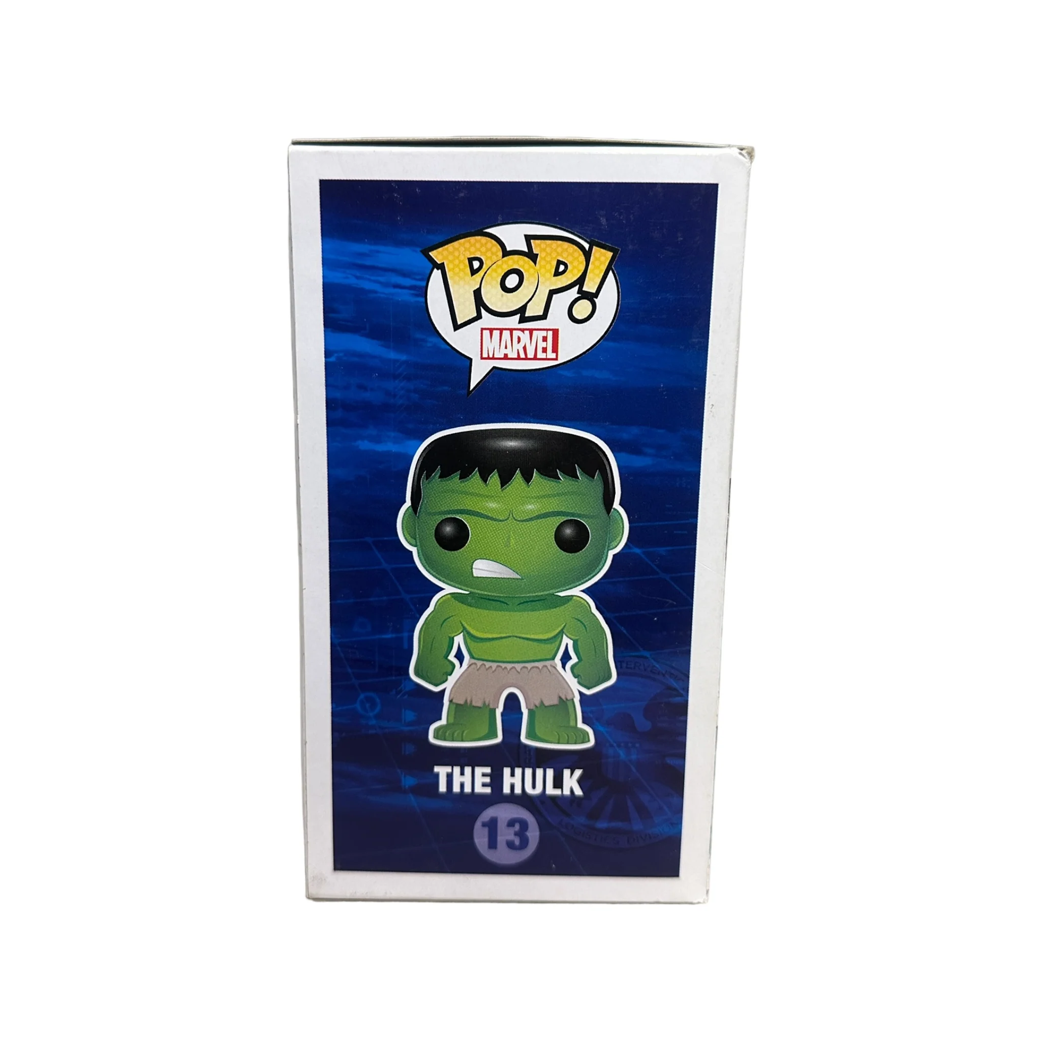 The Hulk #13 (Large Writing) Funko Pop! - The Avengers - 2012 Pop! - Condition 6.5/10 - Image 4