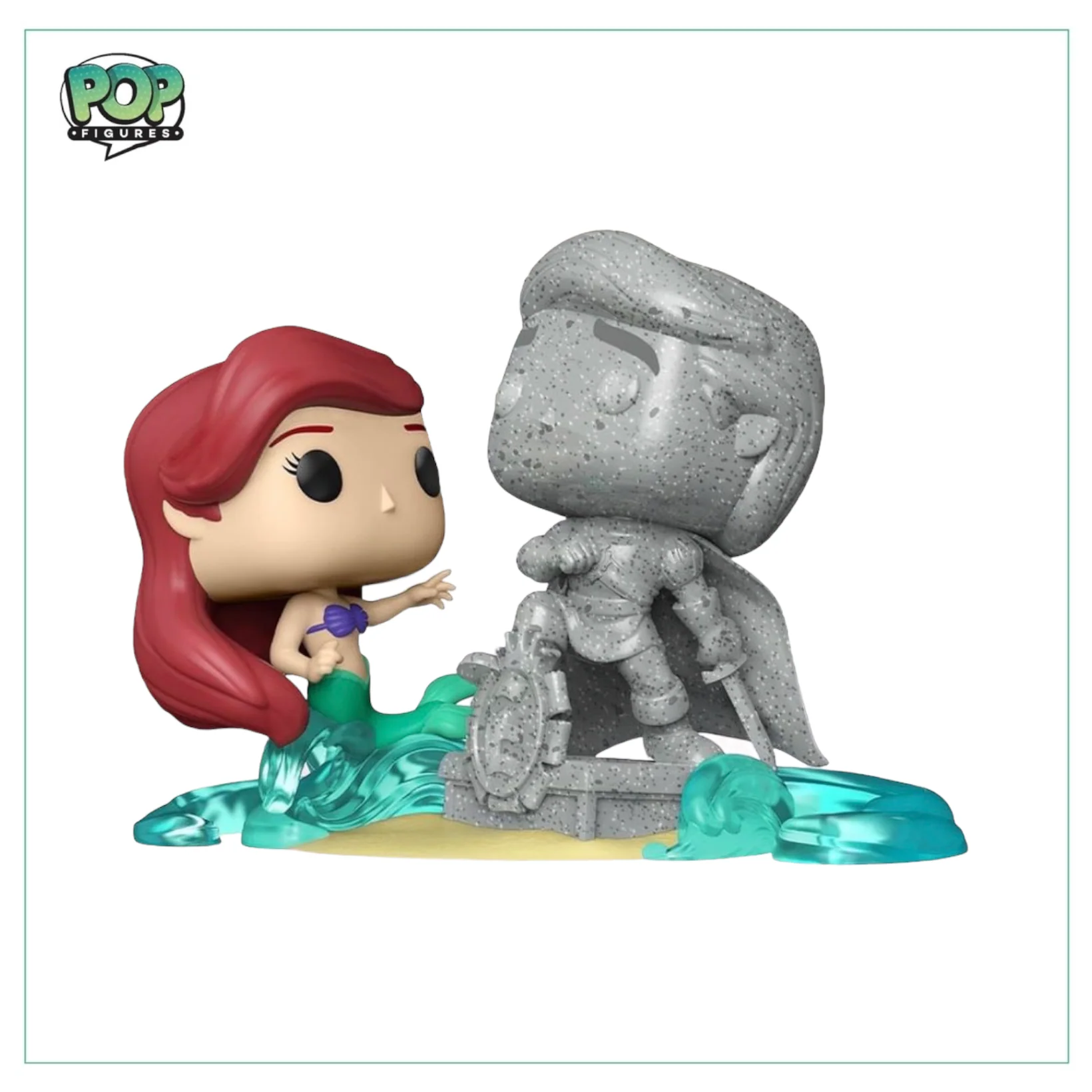 Ariel with Eric statue #1169 Deluxe Funko Pop! Disney - Boxlunch Exclusive - Image 2