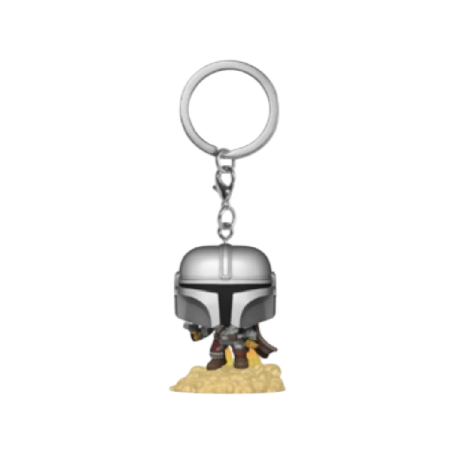 The Mandalorian (Flying) Funko Pocket Pop! Keychain - Star Wars: The Mandalorian - Image 2