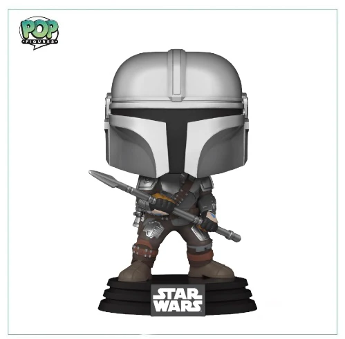 The Mandalorian with Beskar Staff #479 Funko Pop! -  Star Wars -  Funko Exclusive - Image 2