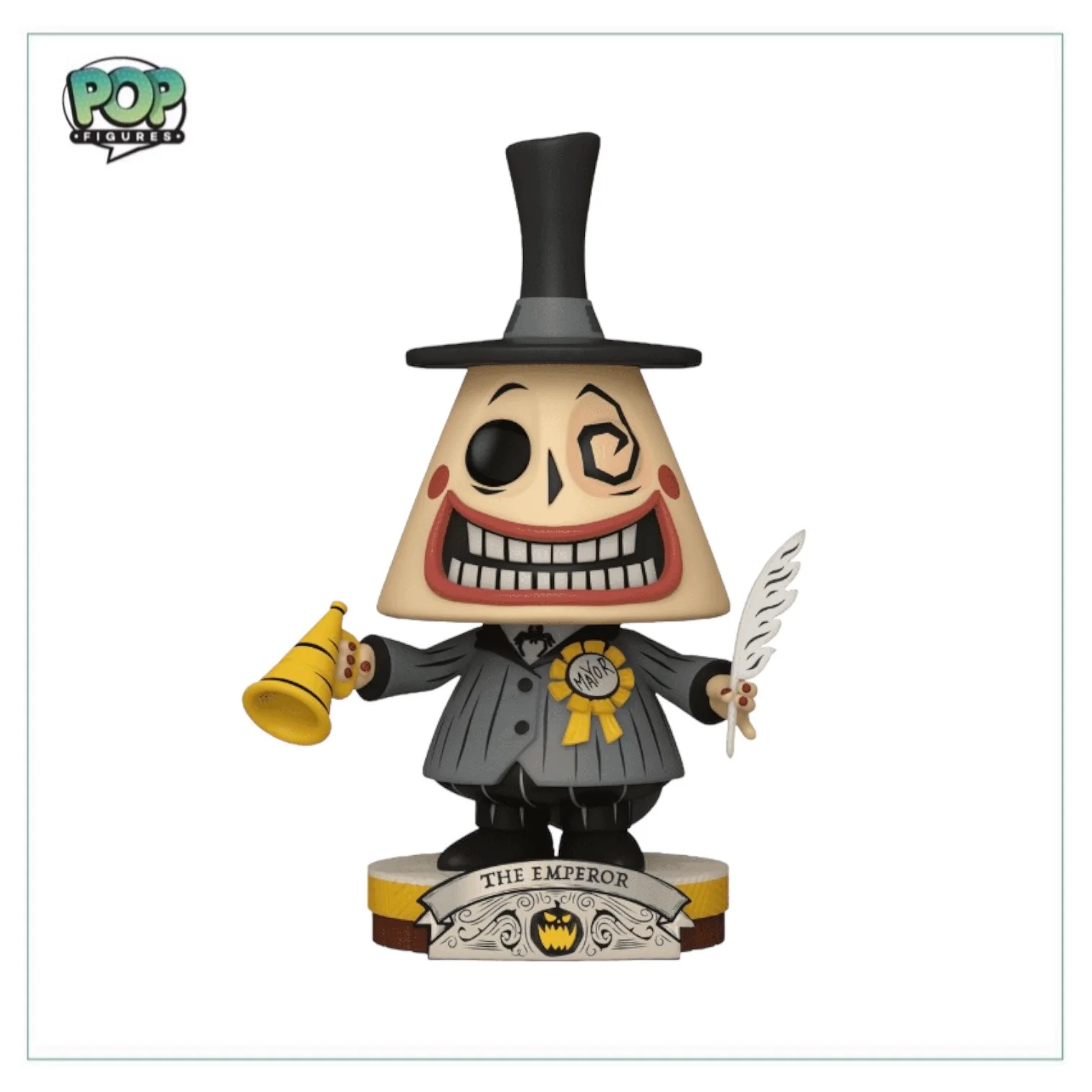 The Mayor as The Emperor #1404 Funko Pop! - The Nightmare Before Christmas - Hot Topic Exclusive - Image 2