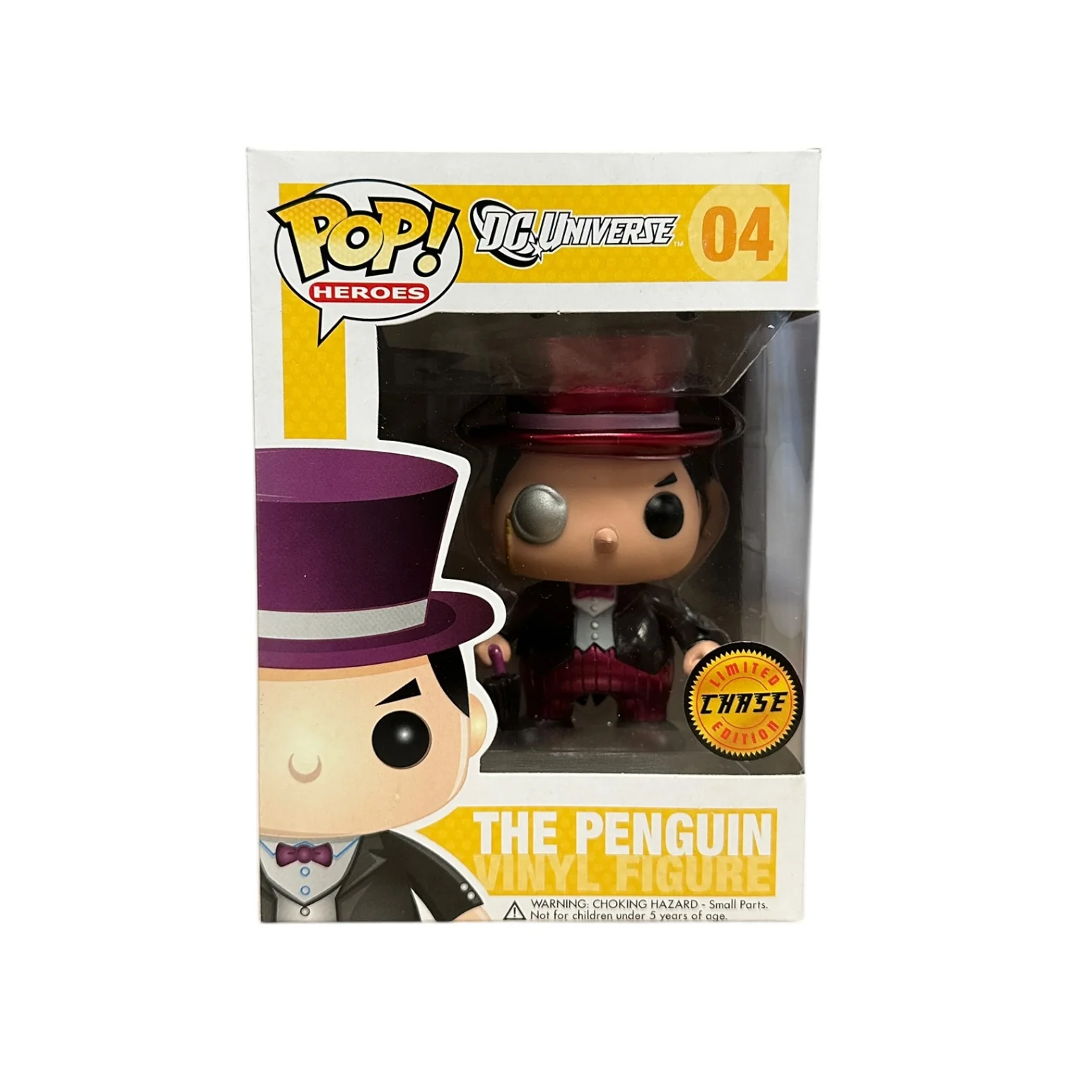 The Penguin #04 (Metallic Chase) Funko Pop! - DC Universe - 2014 Pop! - Condition 8.75/10