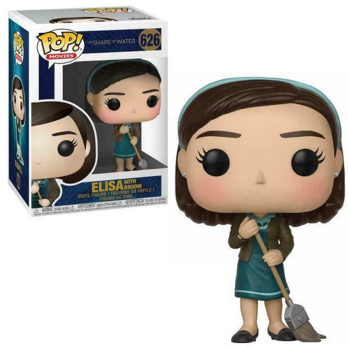 Elisa with Broom #626 Funko Pop! The Shape Of Water