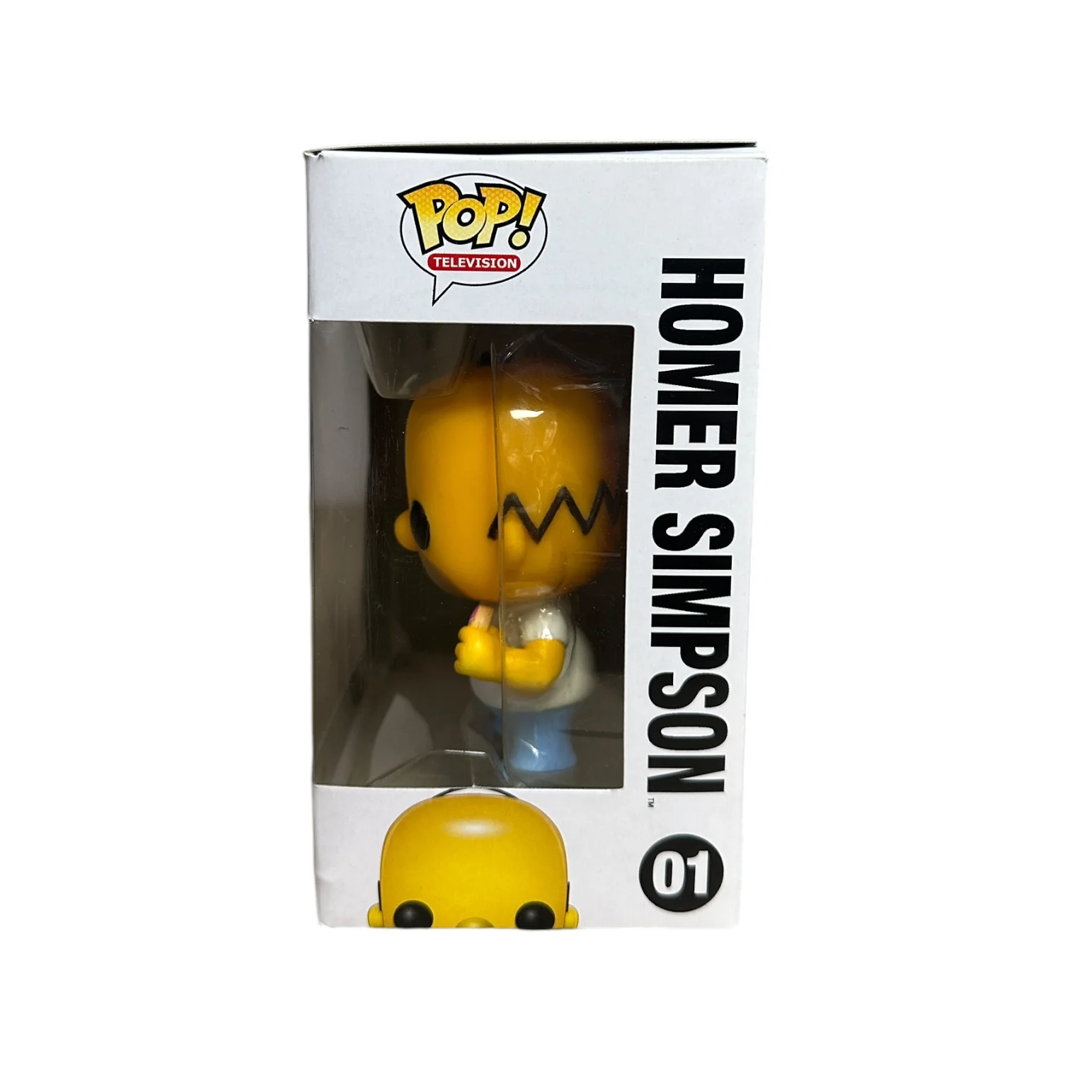 The Simpsons Original Funko Pop Set! - Homer #01, Marge #02, Bart #03, Krusty The Clown #04 - 2011 Pop! - Condition 8-8.5/10 - Image 3