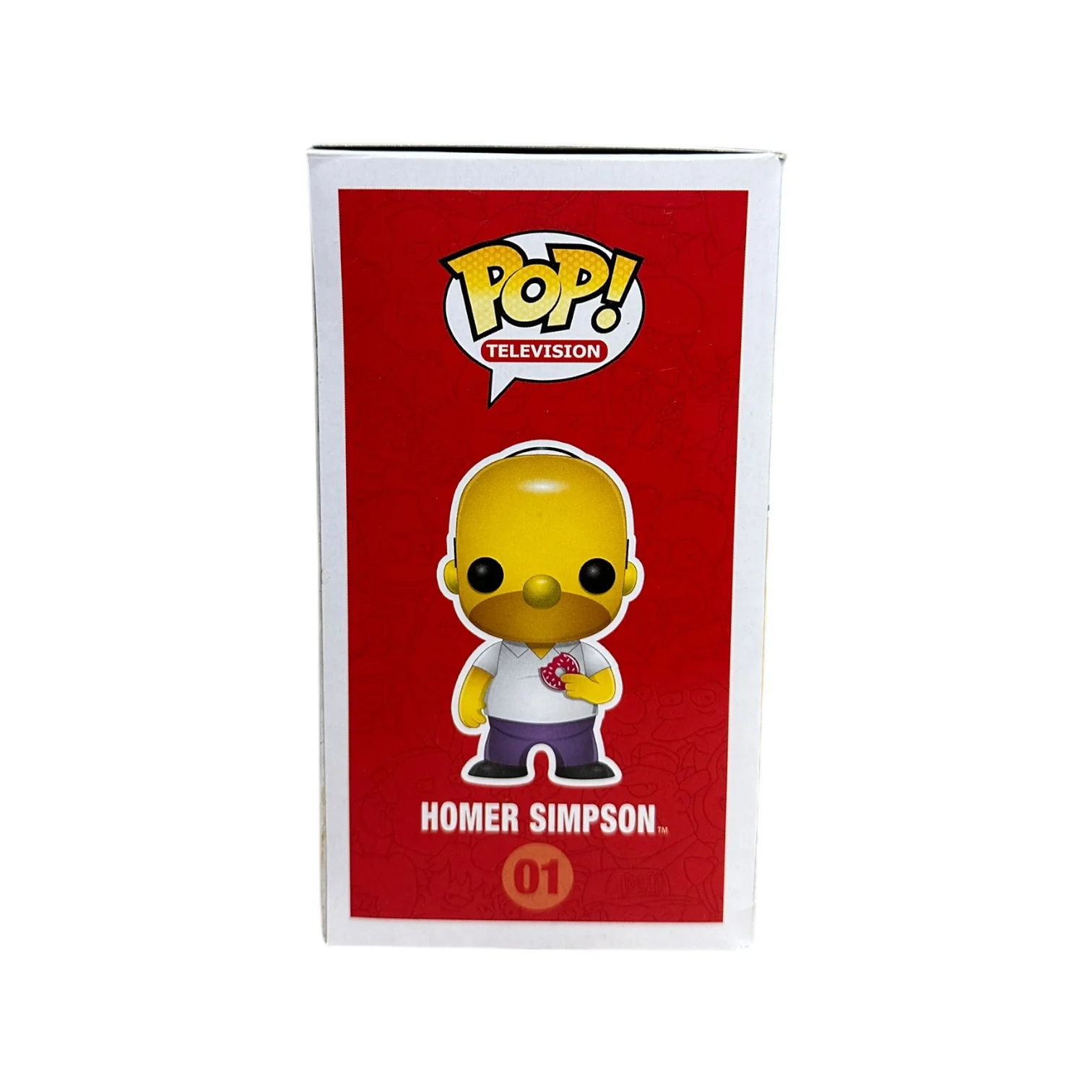 The Simpsons Original Funko Pop Set! - Homer #01, Marge #02, Bart #03, Krusty The Clown #04 - 2011 Pop! - Condition 8-8.5/10 - Image 5