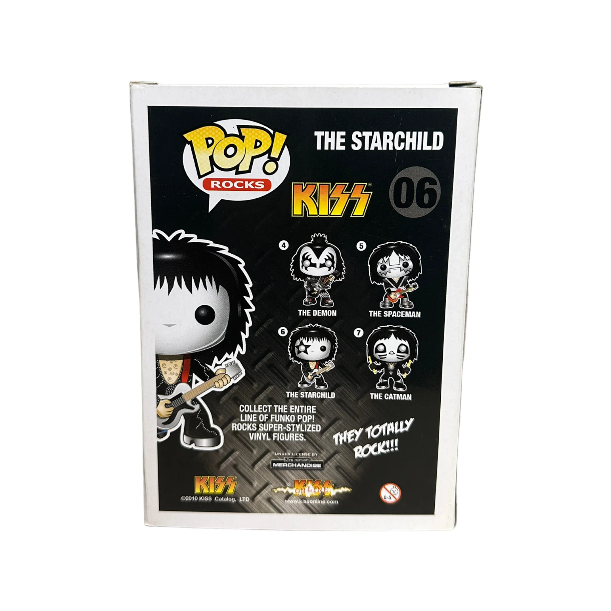 The Starchild #06 (Glow Chase) Funko Pop! - Kiss - 2012 Pop! - Condition 8.75/10 - Image 3