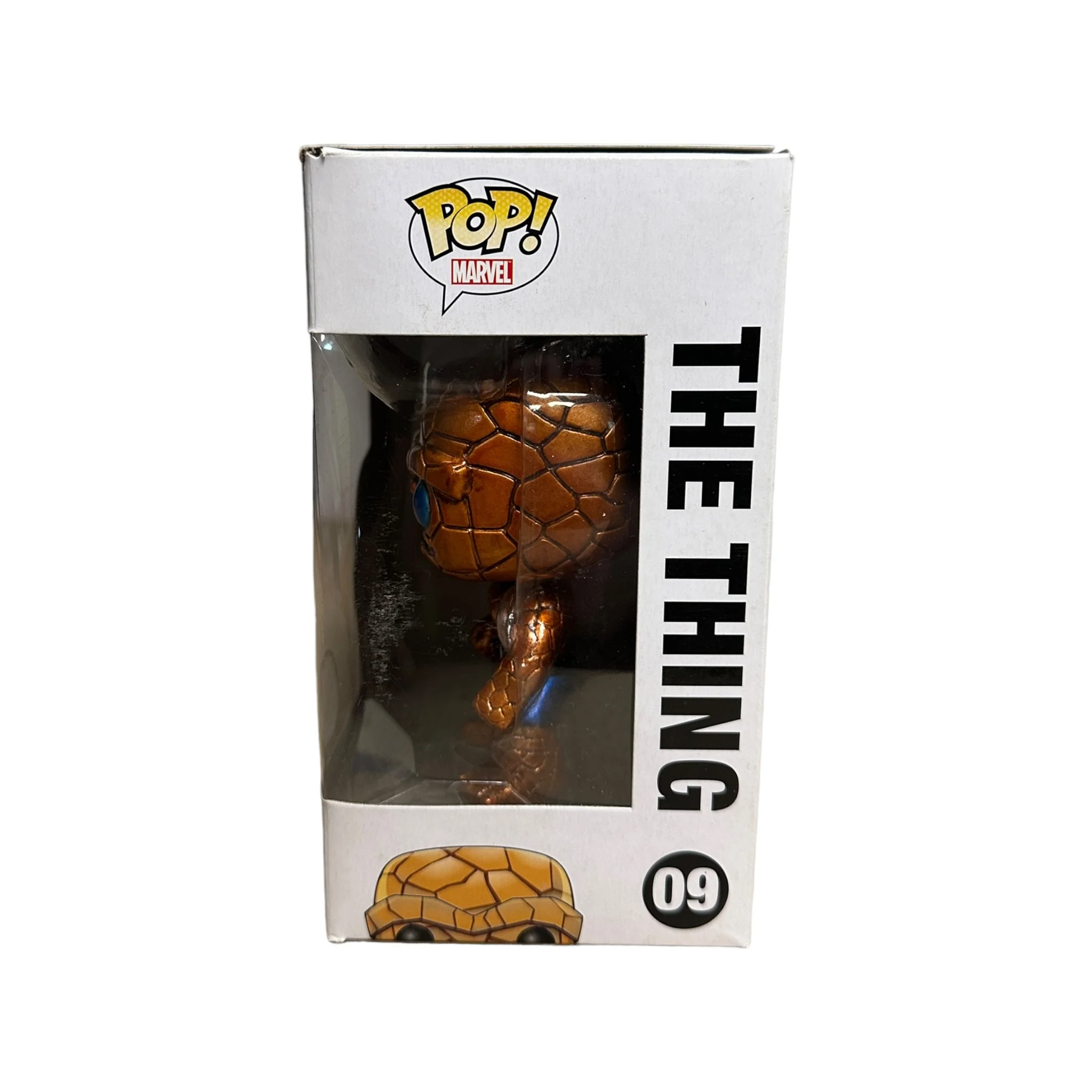 The Thing #09 (Metallic) Funko Pop! - Marvel Universe - SDCC 2011 Exclusive LE480 Pcs - Condition 7/10 - Image 2