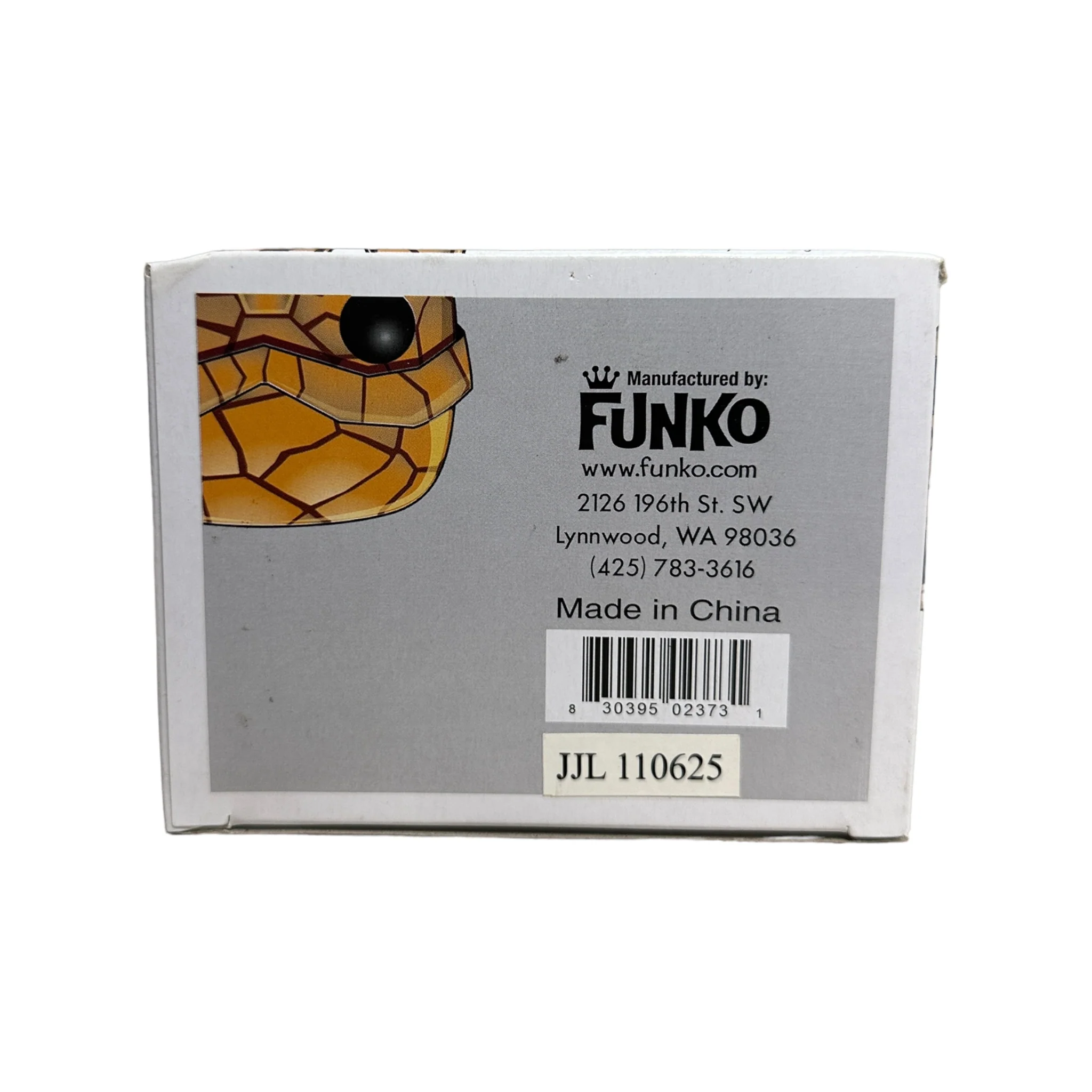 The Thing #09 (Metallic) Funko Pop! - Marvel Universe - SDCC 2011 Exclusive LE480 Pcs - Condition 7/10 - Image 6