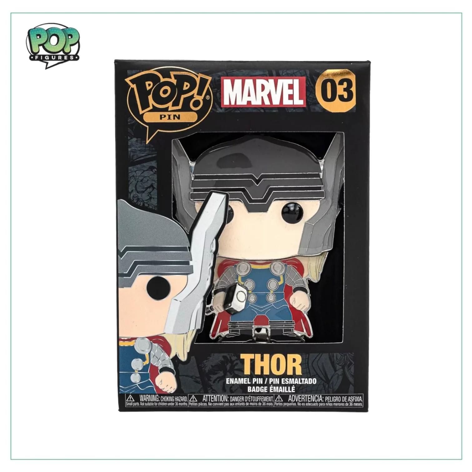 Thor #03 Funko Enamel Pin! Marvel