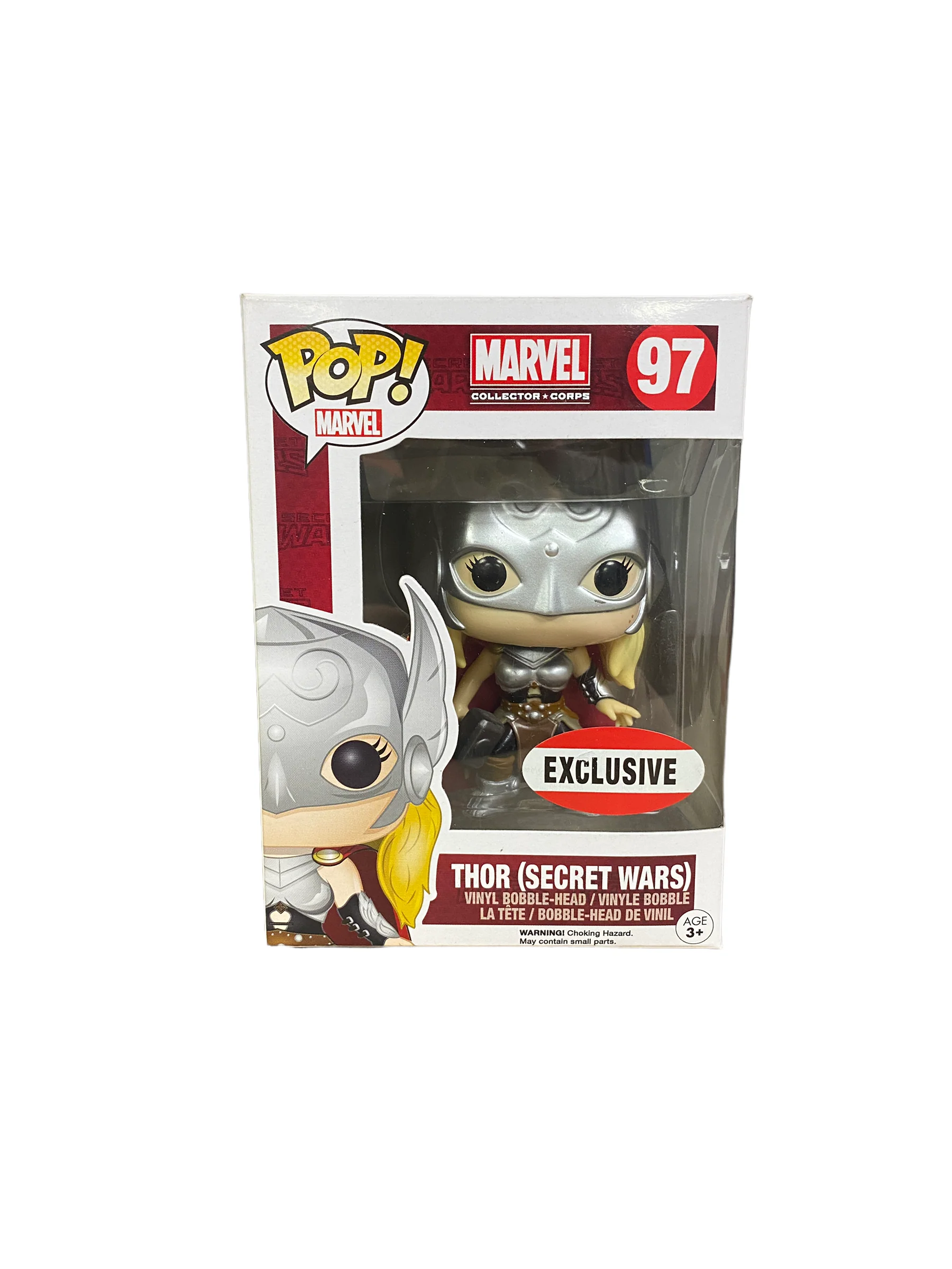 Thor (Secret Wars) #97 Funko Pop! - Marvel Collector Corps Exclusive - Condition 8.5/10 - Image 2