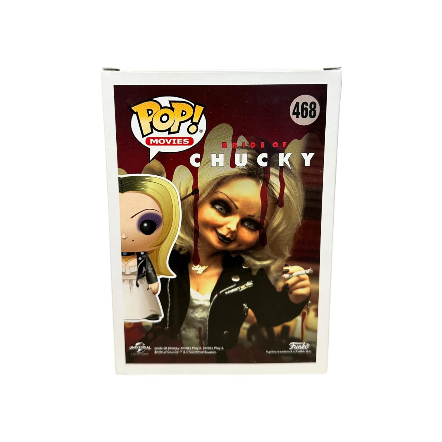 Tiffany #468 (Bloody Chase) Funko Pop! - Bride of Chucky - Condition 8.5/10 - Image 3