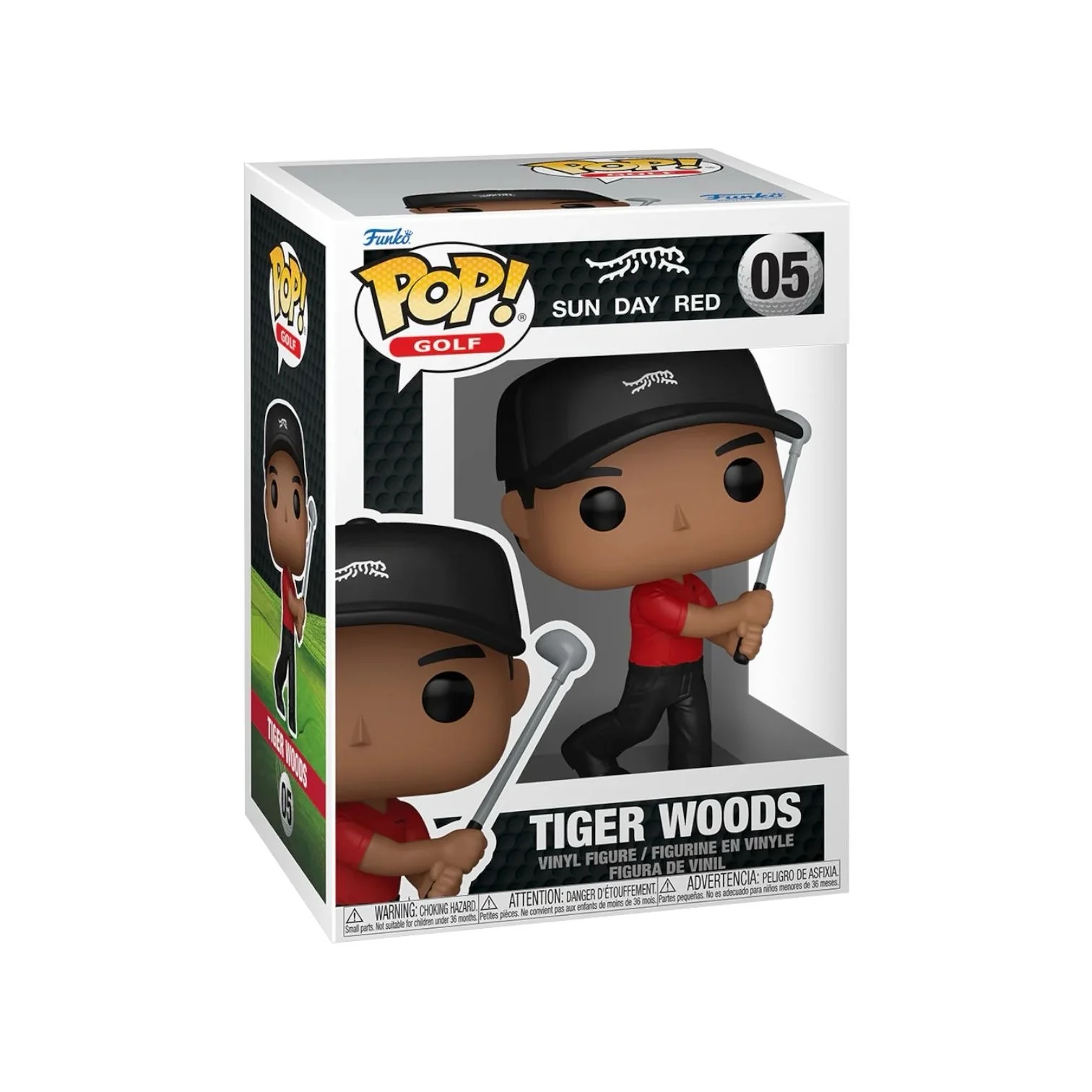 Tiger Woods #05 Funko Pop - Tiger Woods: Sun Day Red