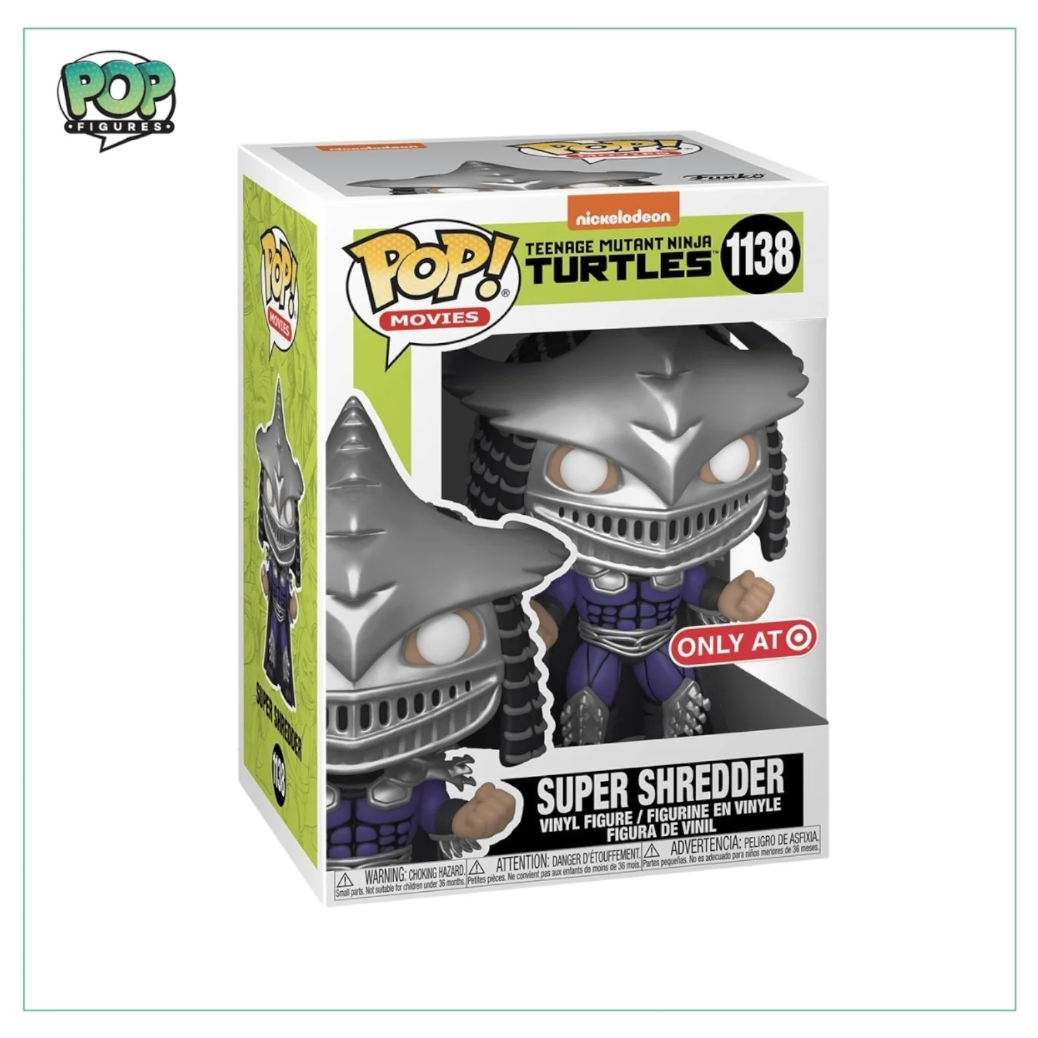 Super Shredder (Metallic) #1138 Funko Pop! Teenage Mutant Ninja Turtles - Target Exclusive
