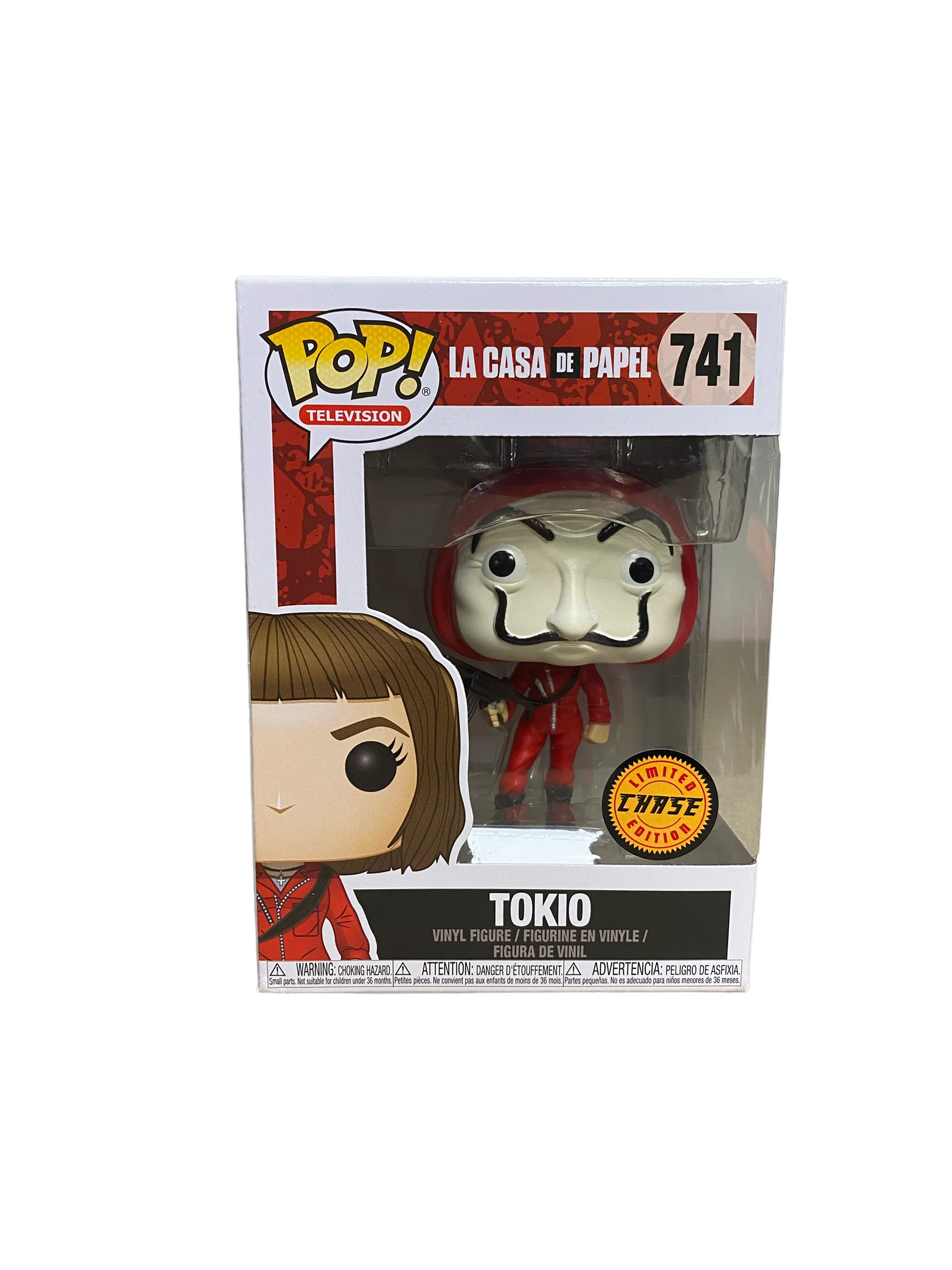 Tokio #741 (Masked Chase) Funko Pop! - La Casa Del Papel - 2022 Pop! - Condition 8.5/10 - Image 2