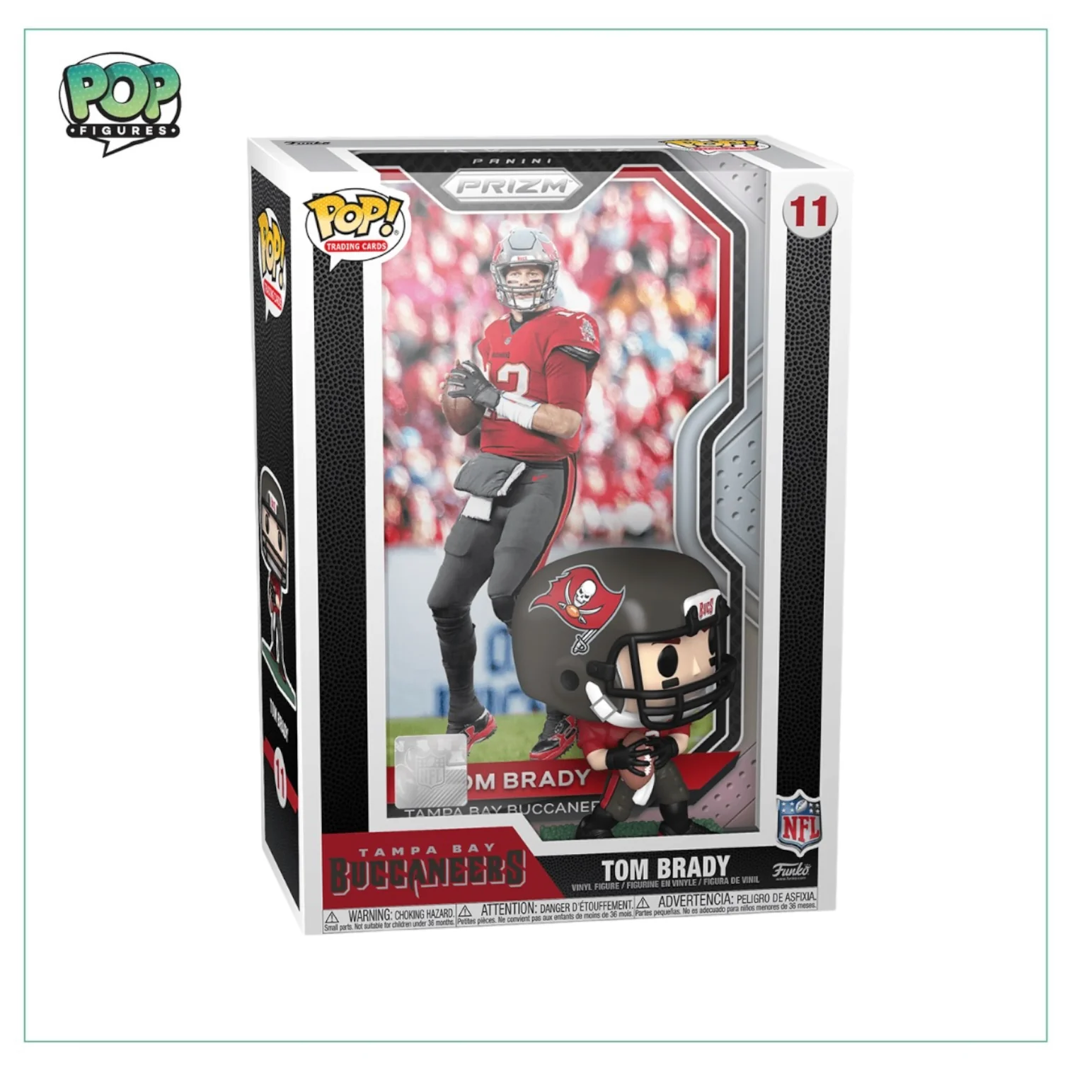 Tom Brady #11 Funko Pop Trading Cards Album! - NFL