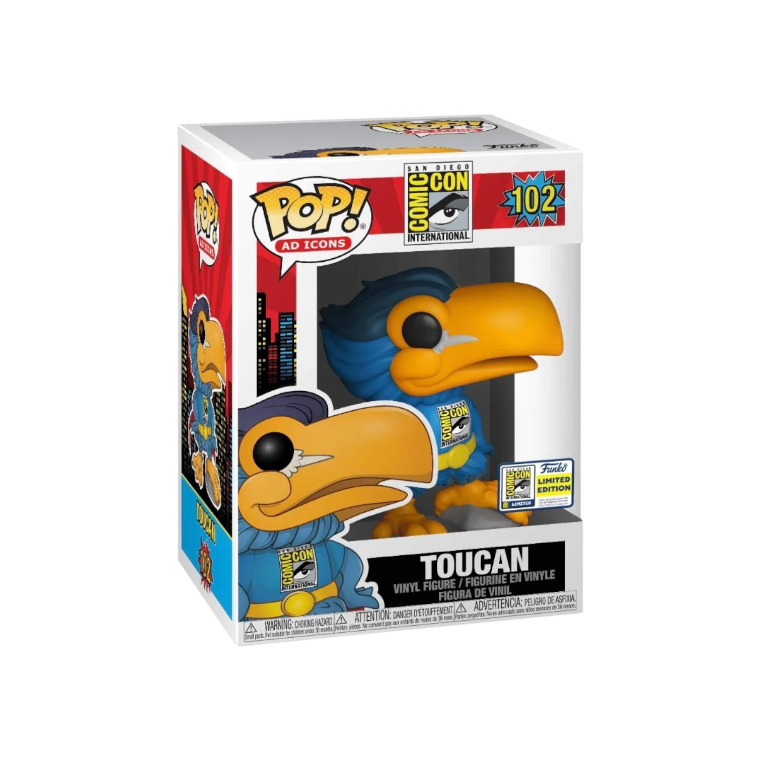 Toucan #102 Funko Pop! - Ad Icons - SDCC 2020 Official Convention Exclusive