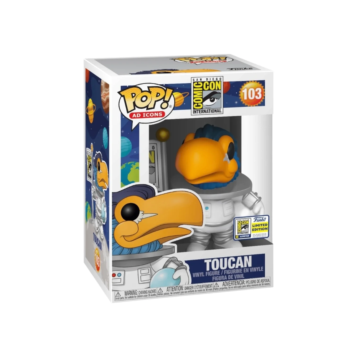 Toucan #103 Funko Pop! - Ad Icons - SDCC 2020 Official Convention Exclusive