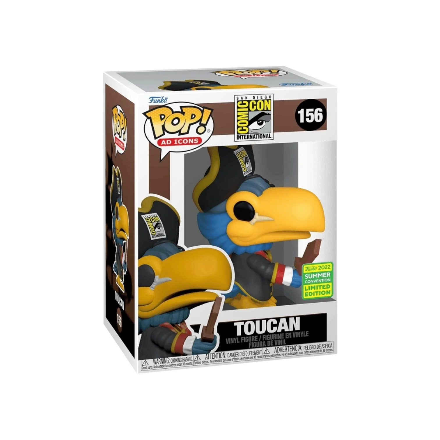 Toucan #156 Funko Pop! - Ad Icons - SDCC 2022 Shared Exclusive