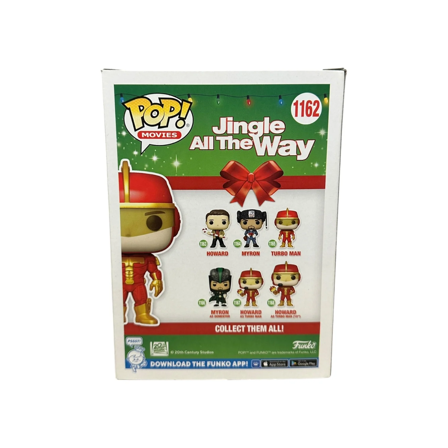 Turbo Man #1162 (Flying) Funko Pop! - Jingle All the Way - Amazon Exclusive - Condition 8.5/10 - Image 3
