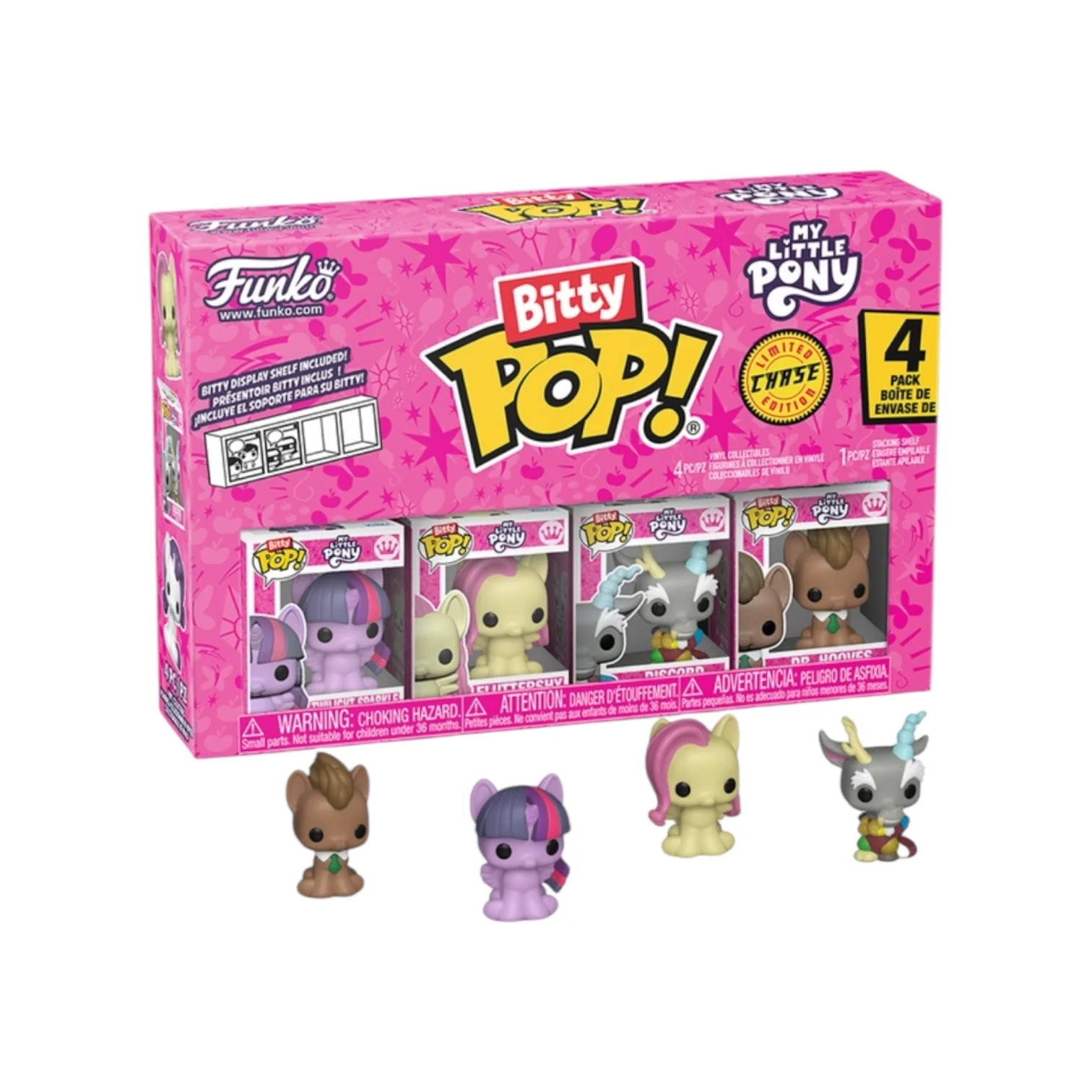 Twilight Sparkle Funko 4 Pack Bitty Pop - My Little Pony - Chance of Chase