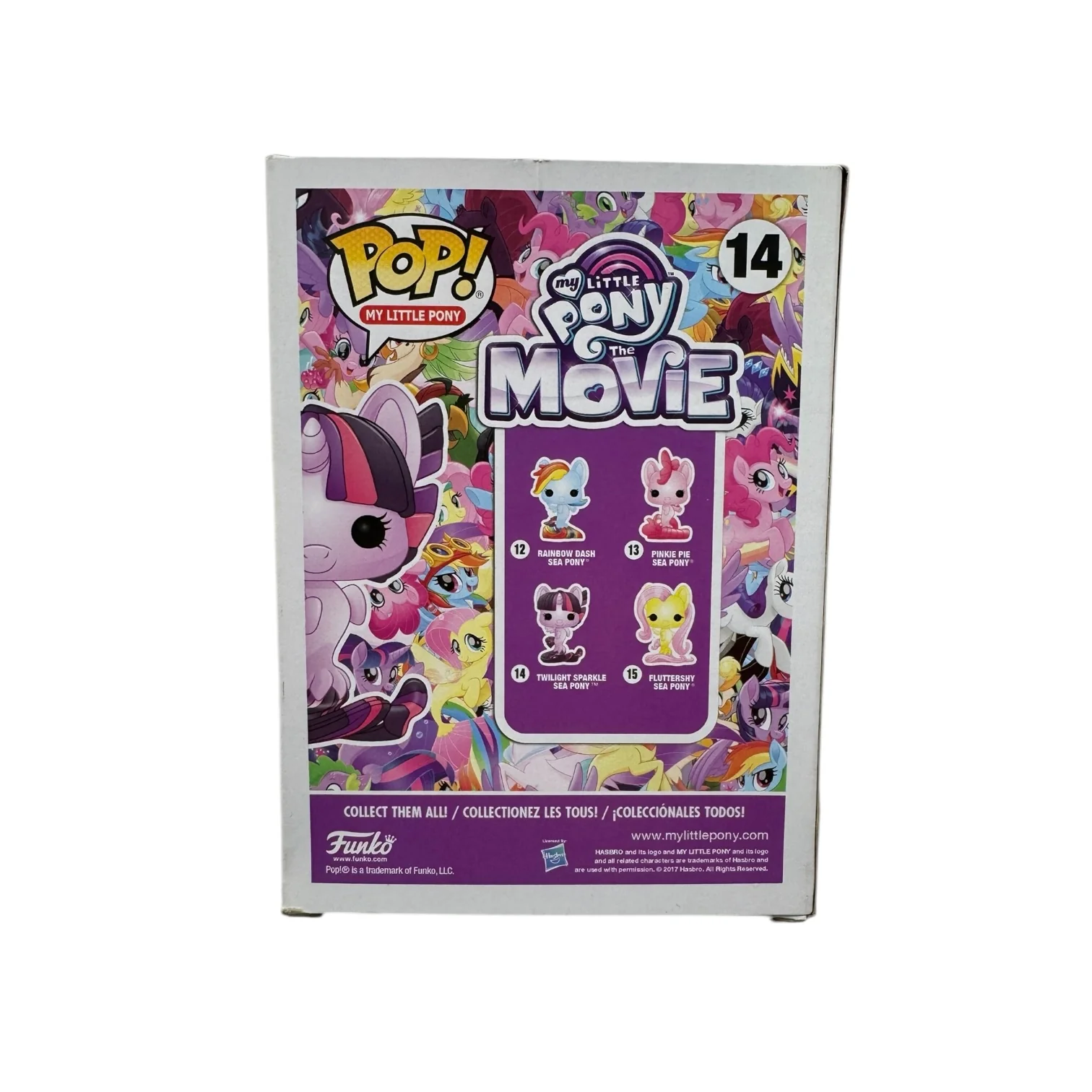 Twilight Sparkle Sea Pony (Metallic Chase) #14 Funko Pop! - My Little Pony the Movie - Condition 8/10 - Image 3