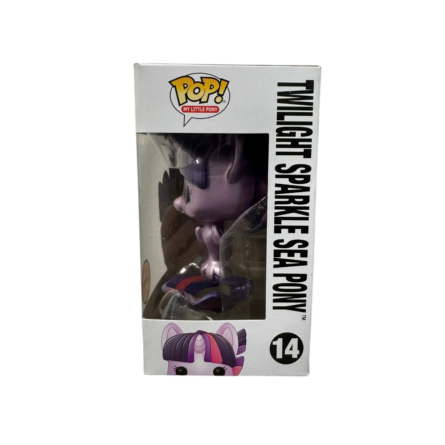 Twilight Sparkle Sea Pony (Metallic Chase) #14 Funko Pop! - My Little Pony the Movie - Condition 8/10 - Image 4
