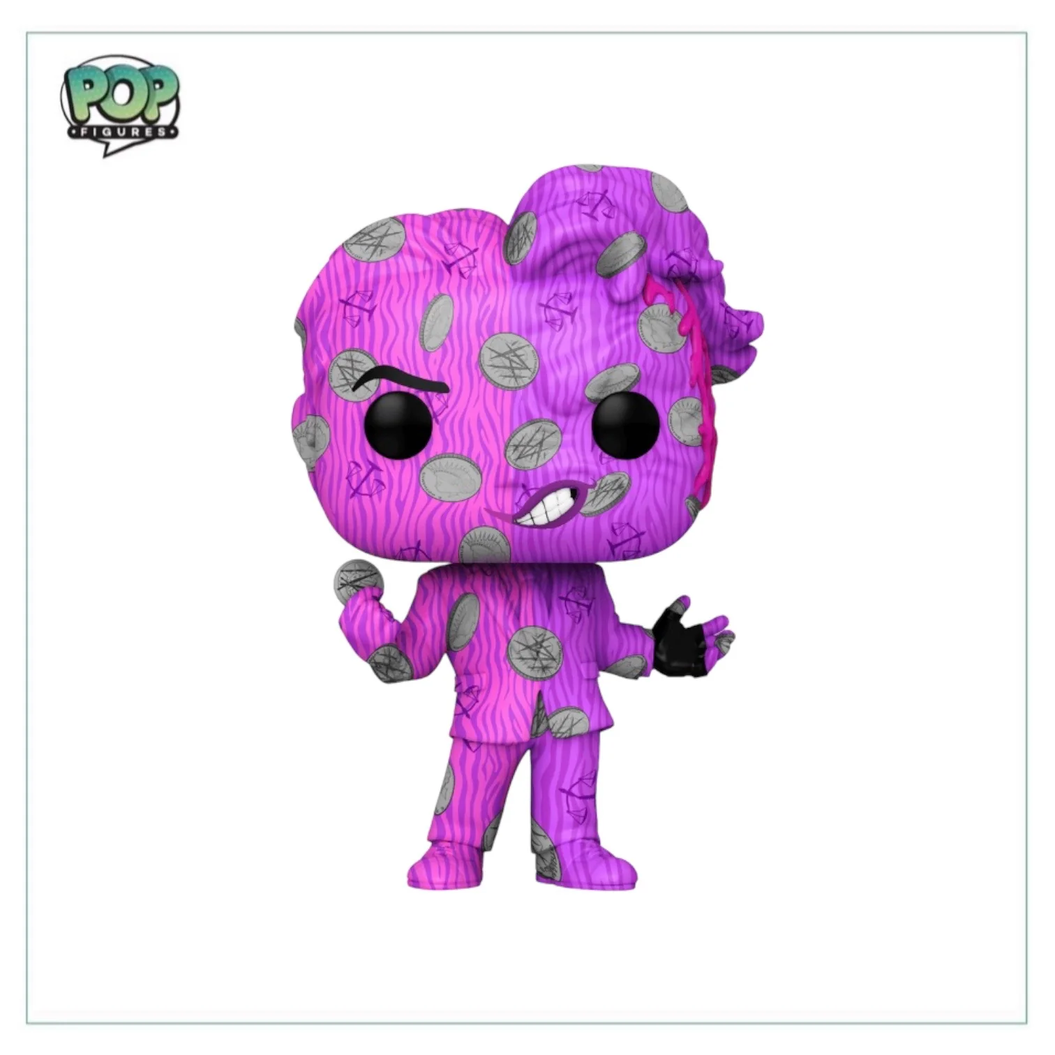 Two-Face #66 (Art Series) Funko Pop! - Batman Forever - Special Edition - Image 2