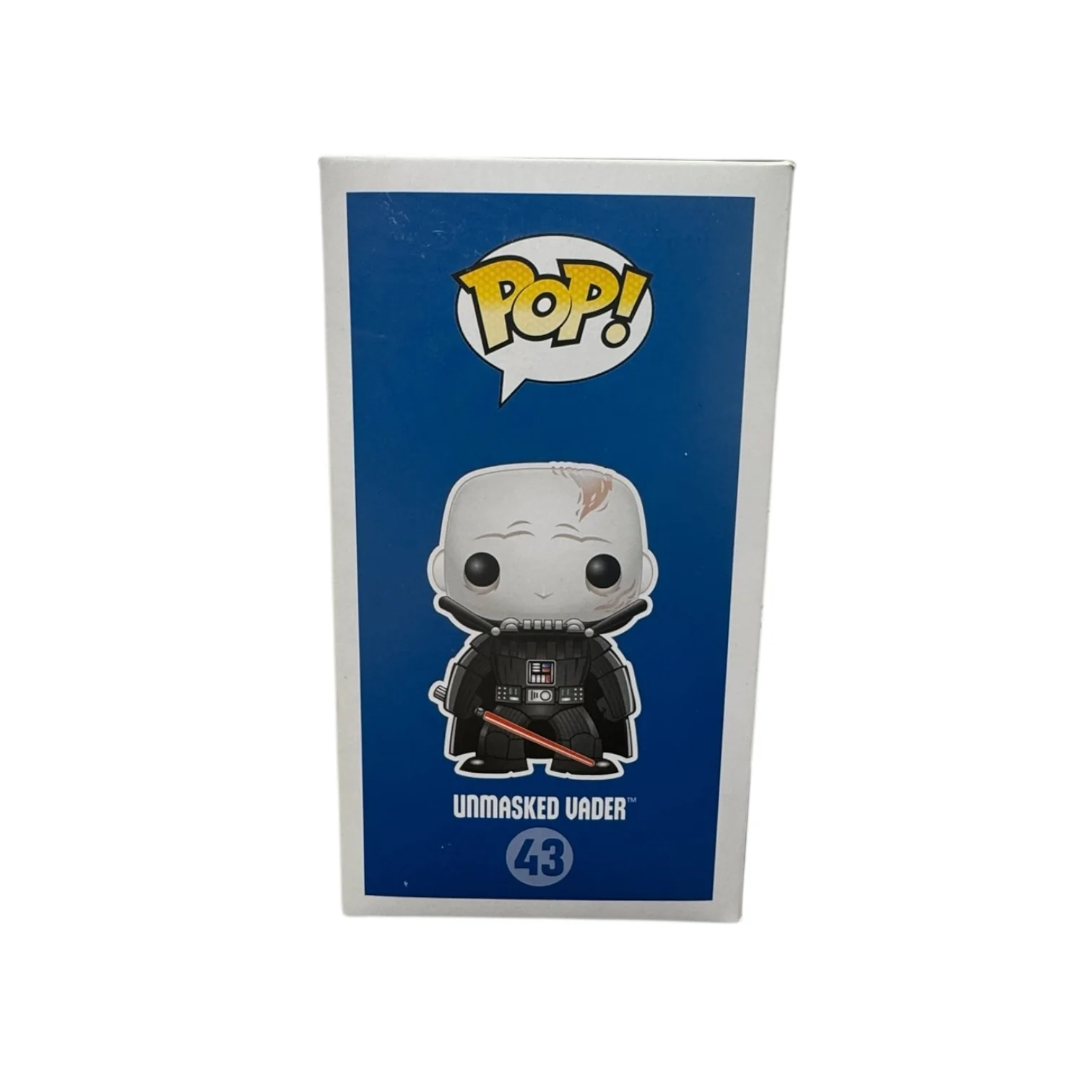 Unmasked Vader #43 Funko Pop! - Star Wars - Condition 8.75/10 - Image 2