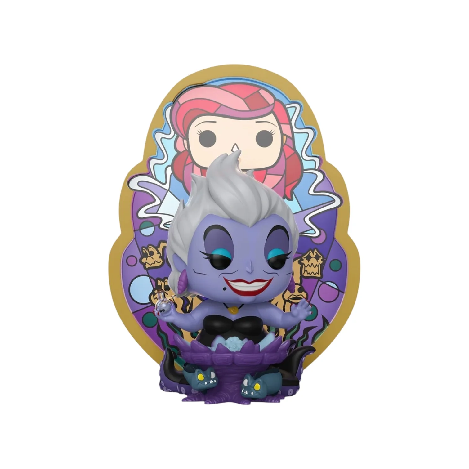 Ursula (Stained Glass) #1638 Deluxe Funko Pop - The Little Mermaid - Image 2