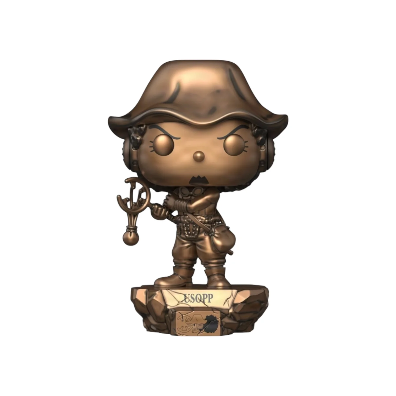 Usopp #2016 (Bronze Statue) Funko Pop! Plus - One Piece - Funko Shop Exclusive - Image 2