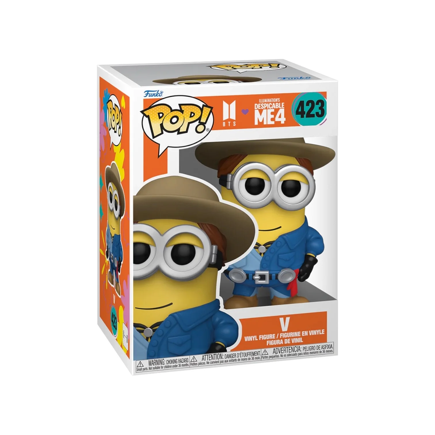 V #423 Funko Pop! - BTS x Despicable Me 4