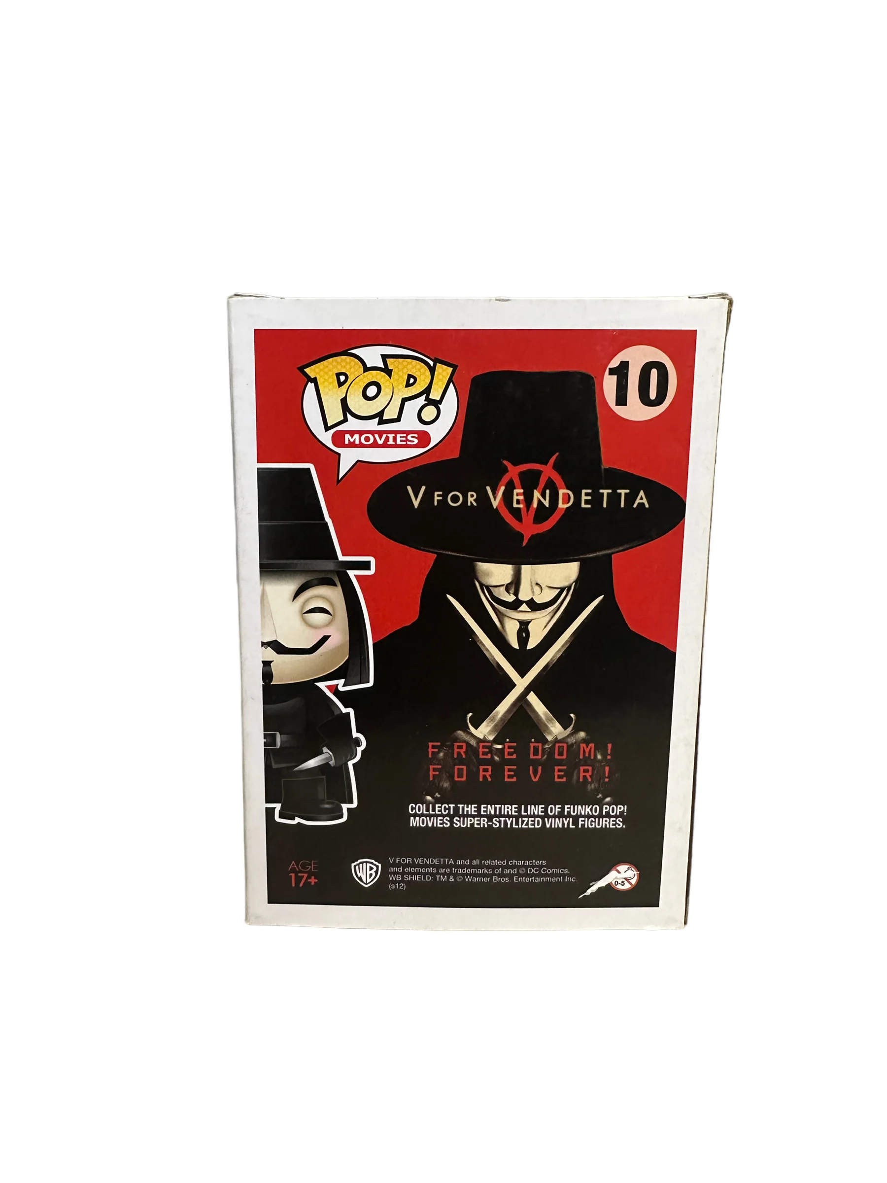 V For Vendetta #10 (Metallic) Funko Pop! - V For Vendetta - SDCC 2012 Exclusive LE480 Pcs - Condition 6.5/10 - Image 4