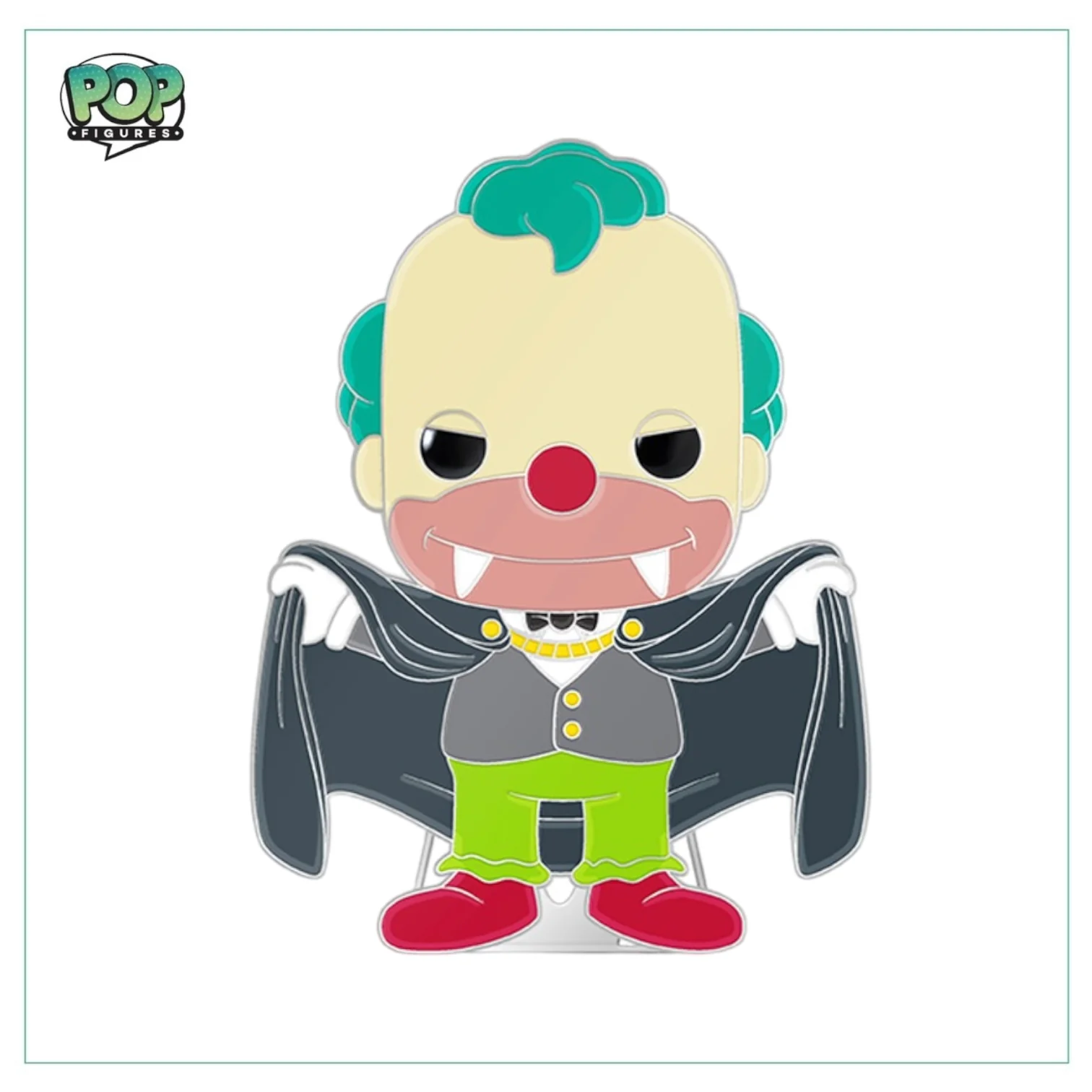 Vampire Krusty #15 Enamel Pop! Pin - The Simpsons Treehouse of Horror - Image 2