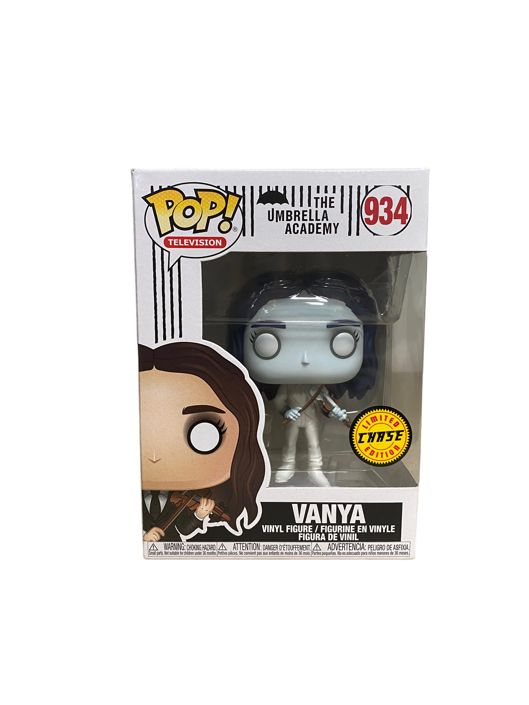 Vanya #934 (White Violin Chase) Funko Pop! - The Umbrella Academy - Condition 8.75/10 - Image 2