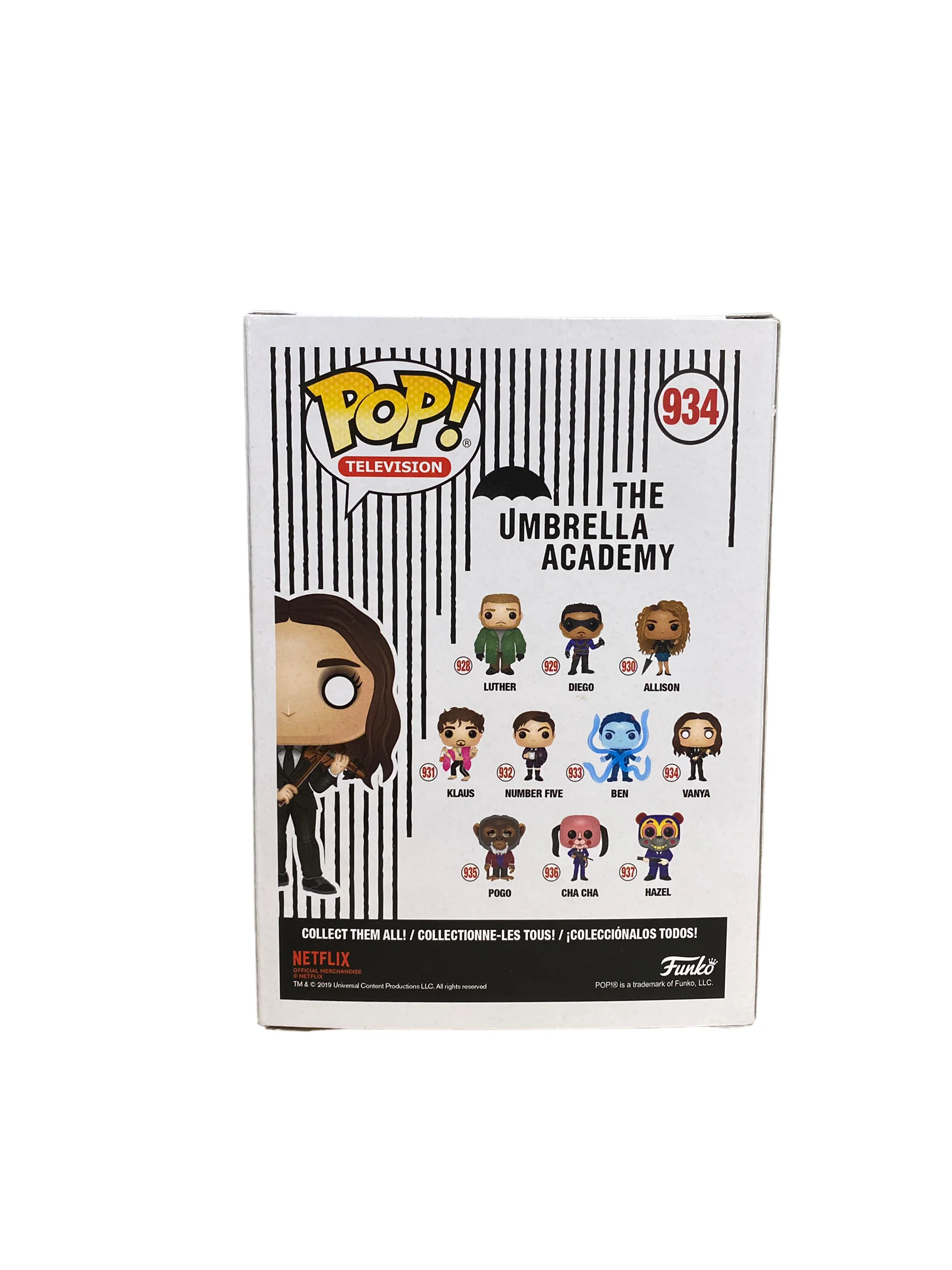 Vanya #934 (White Violin Chase) Funko Pop! - The Umbrella Academy - Condition 8.75/10 - Image 4