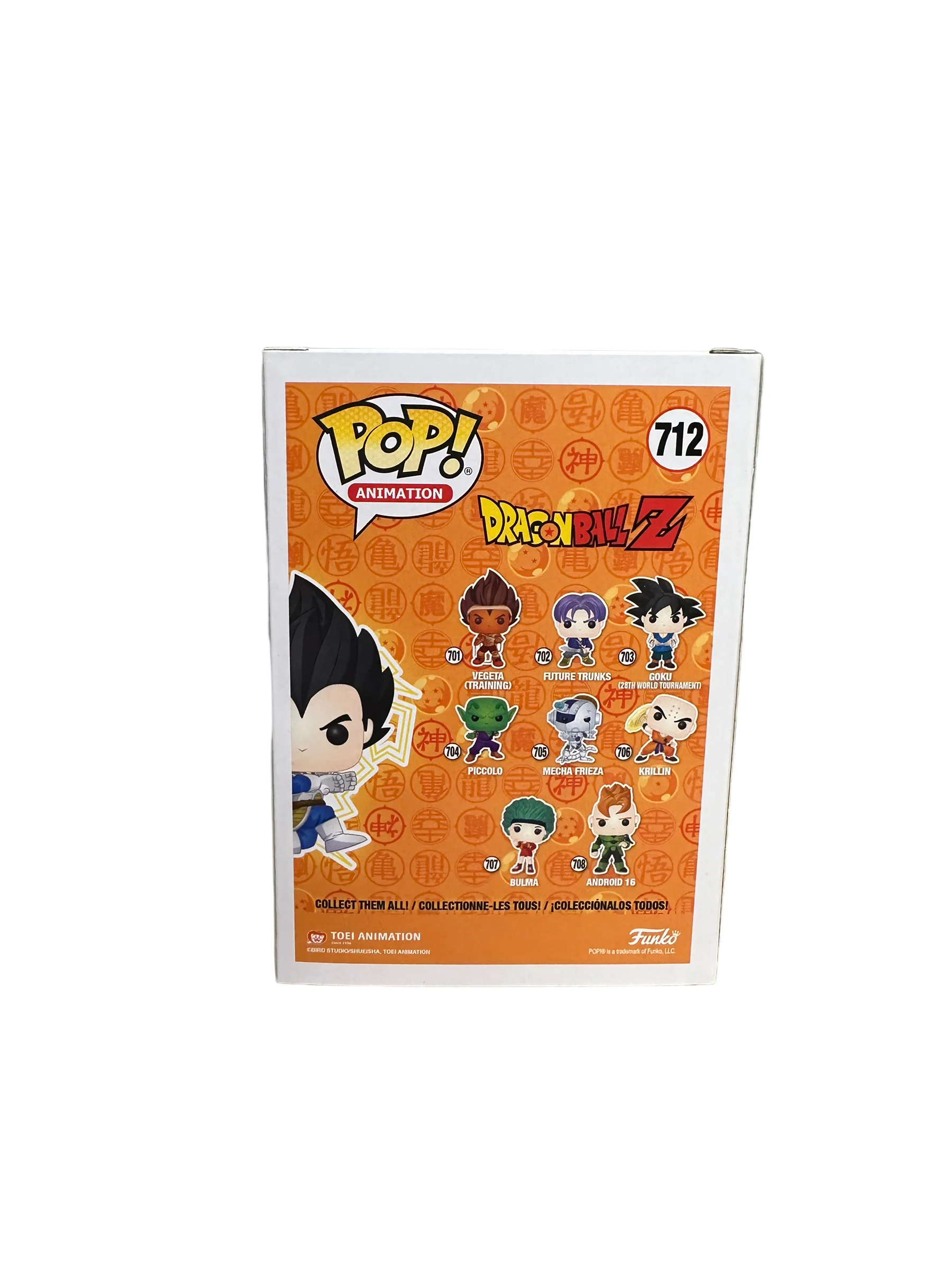 Vegeta (Galick Gun) #712 (Metallic Chase) Funko Pop! - Dragon Ball Z - Chalice Collection Exclusive - Condition 9/10 - Image 4