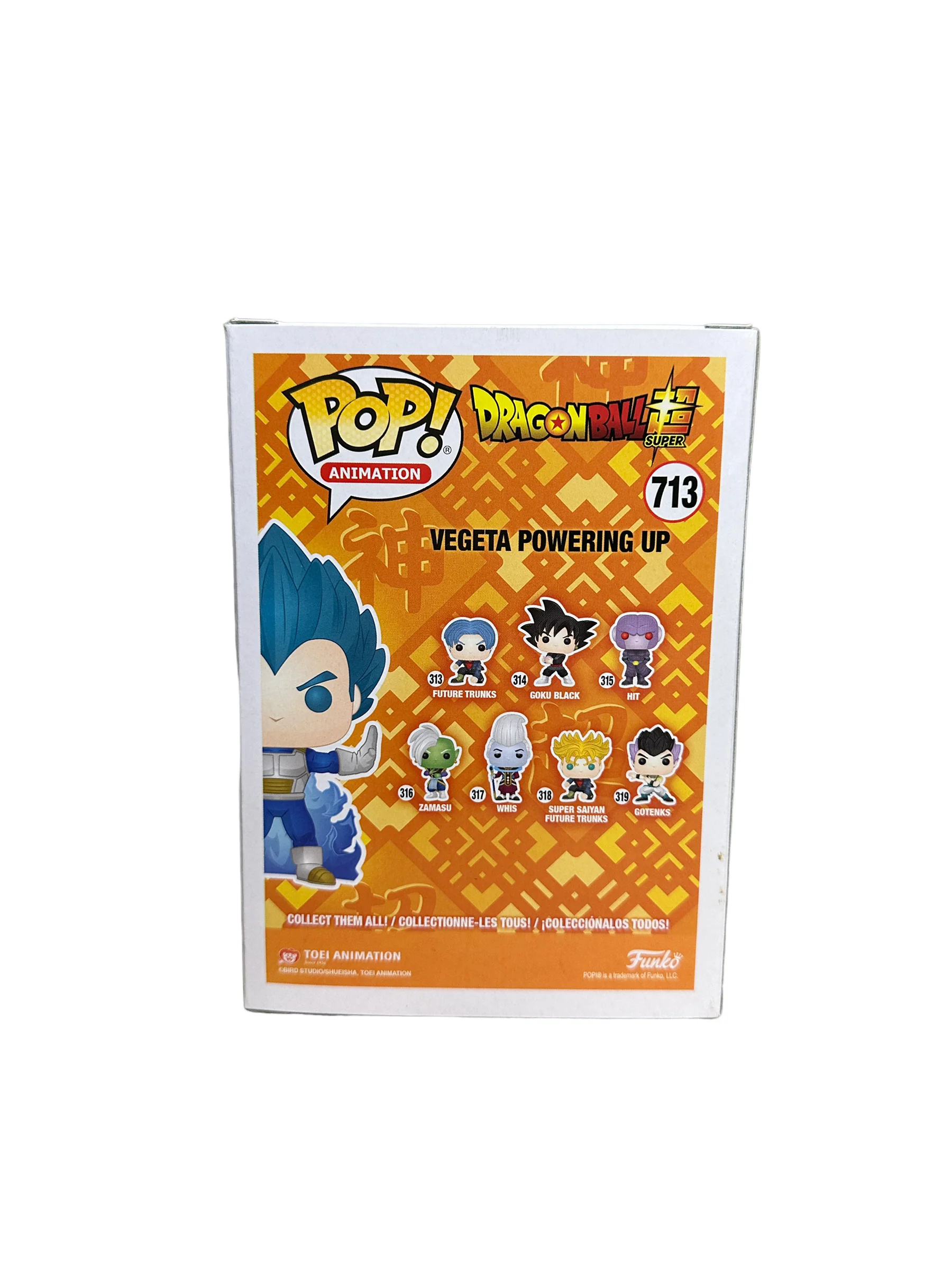 Vegeta Powering Up #713 (Metallic Chase) Funko Pop! - Dragon Ball Super - Chalice Collectibles Exclusive - Condition 8.75/10 - Image 4