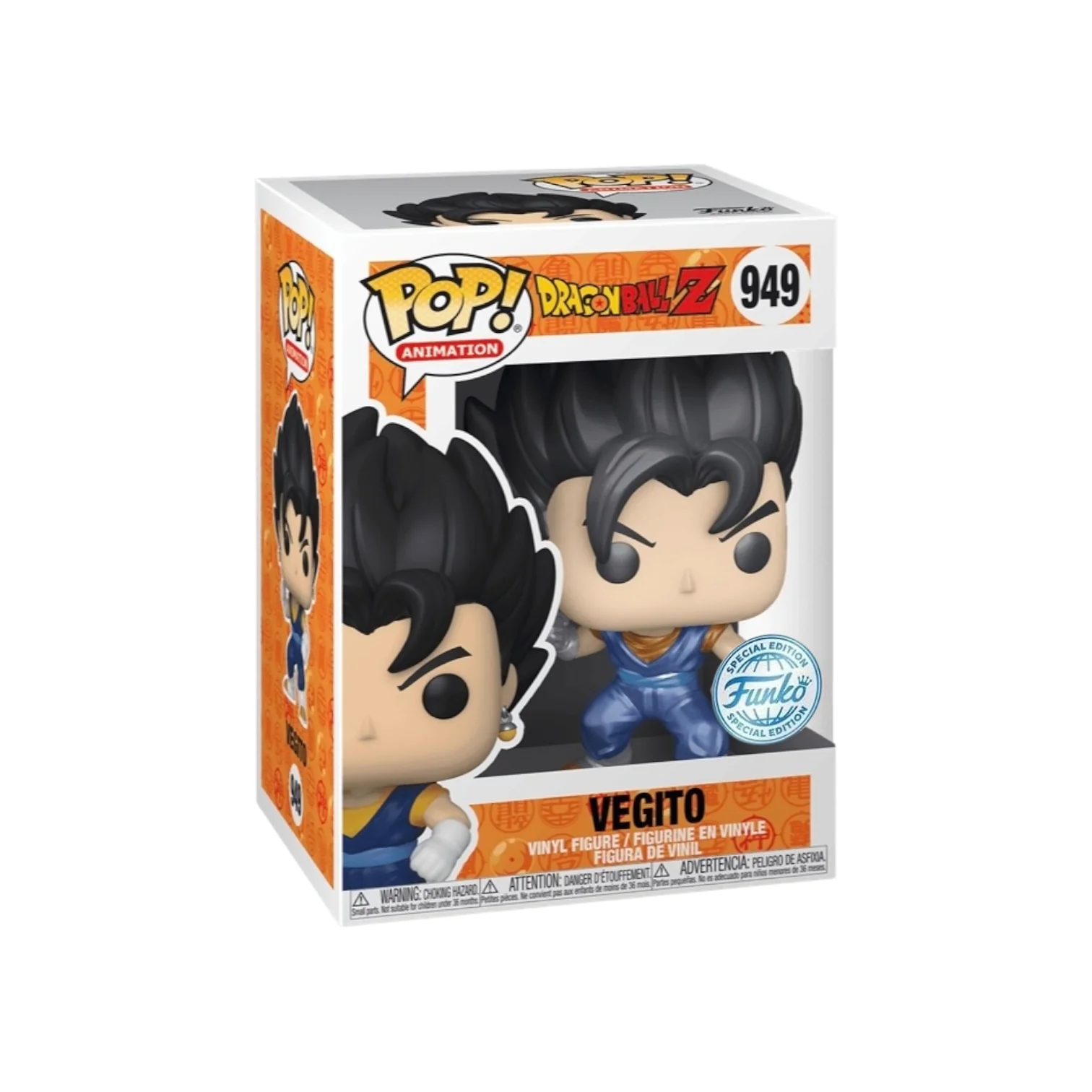 Vegito #949 (Metallic) Funko Pop! - Dragon Ball Z - Special Edition