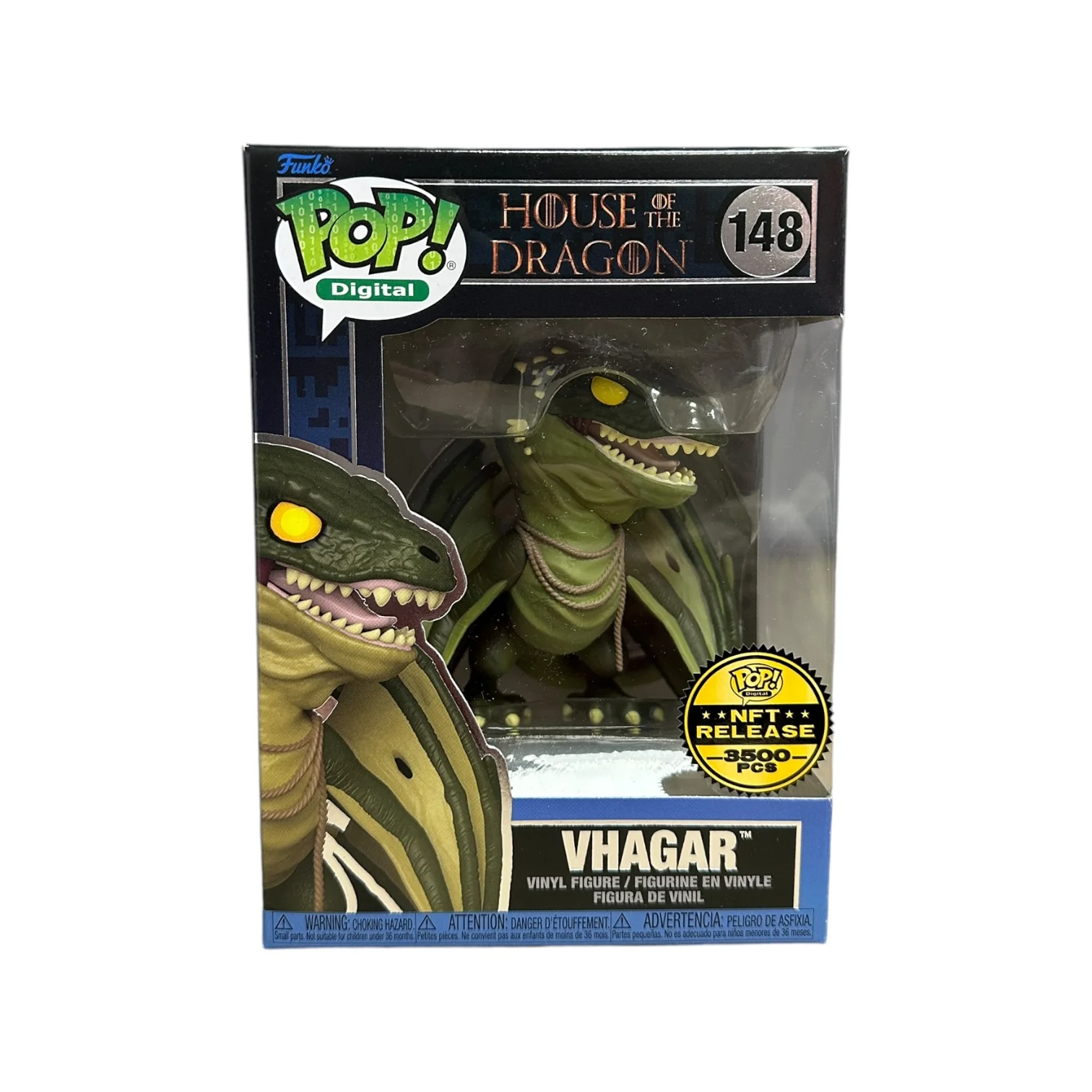 Vhagar #148 Funko Pop! - House of The Dragon - NFT Release Exclusive LE3500 Pcs - Condition 9/10