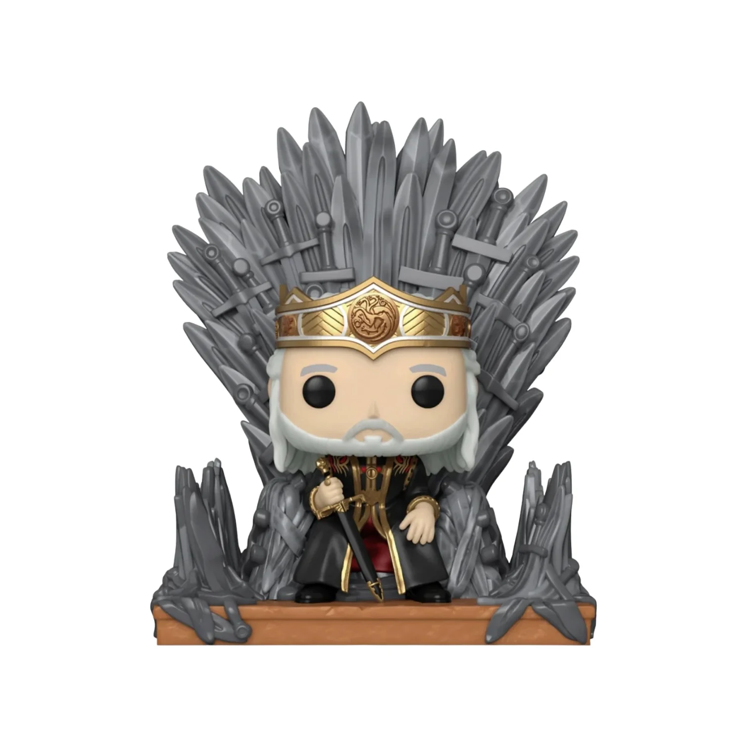 Viserys on the Iron Throne #12 Funko Pop! Deluxe House of The Dragon - Image 2