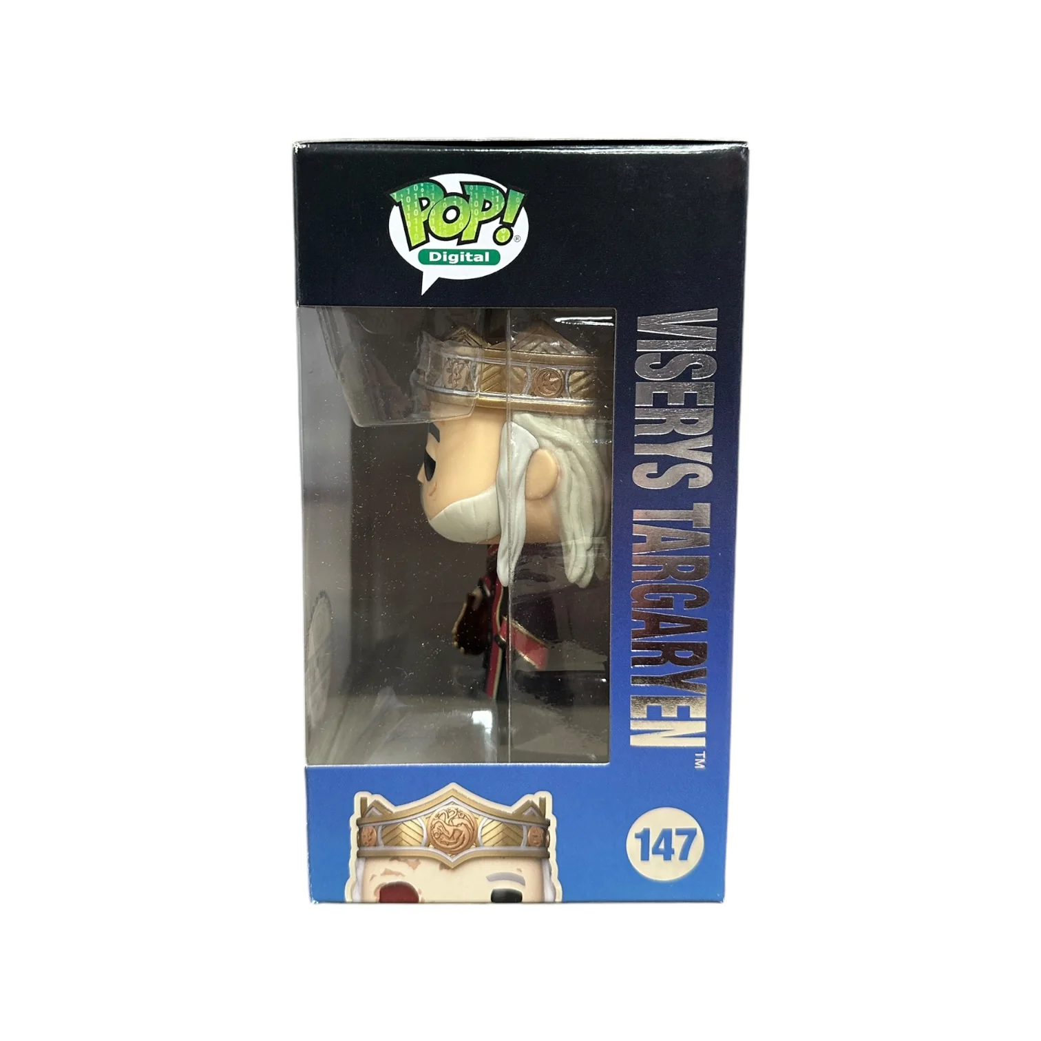 Viserys Targaryen #147 Funko Pop! - House of The Dragon - NFT Release Exclusive LE2600 Pcs - Condition 8.75/10 - Image 2