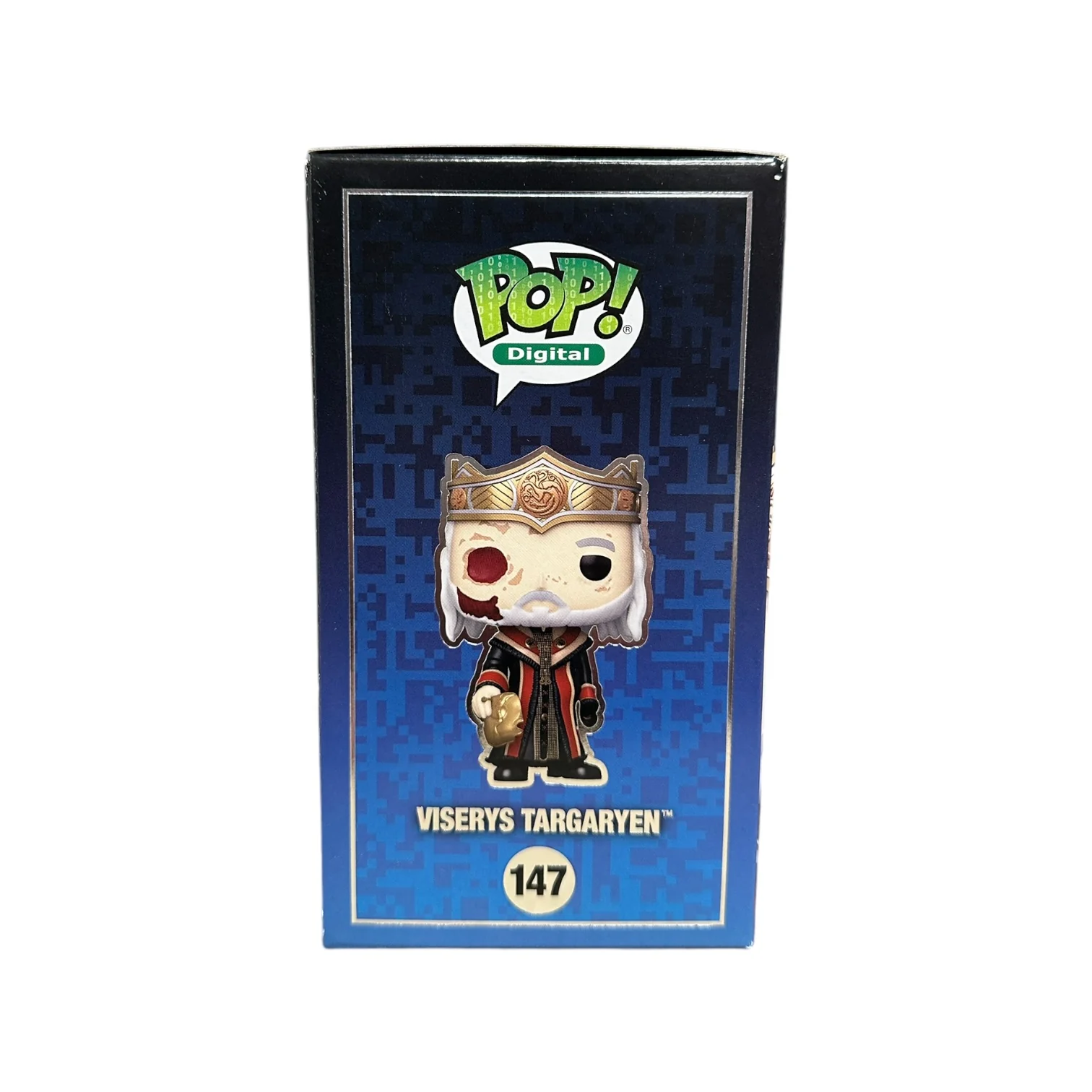 Viserys Targaryen #147 Funko Pop! - House of The Dragon - NFT Release Exclusive LE2600 Pcs - Condition 8.75/10 - Image 4