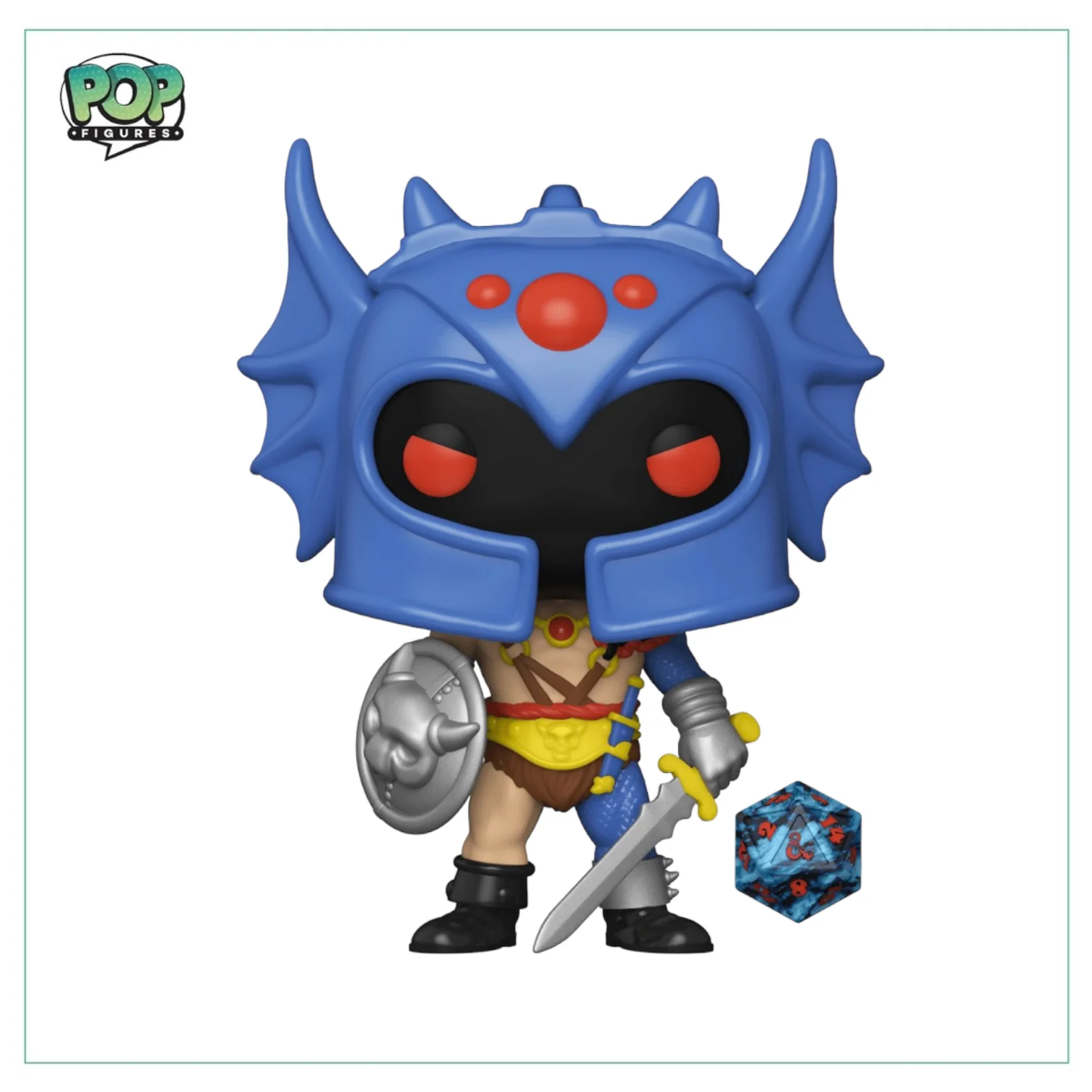 Warduke #847 Funko Pop! - Dungeons & Dragons - GameStop Exclusive - D20 Included - Image 2