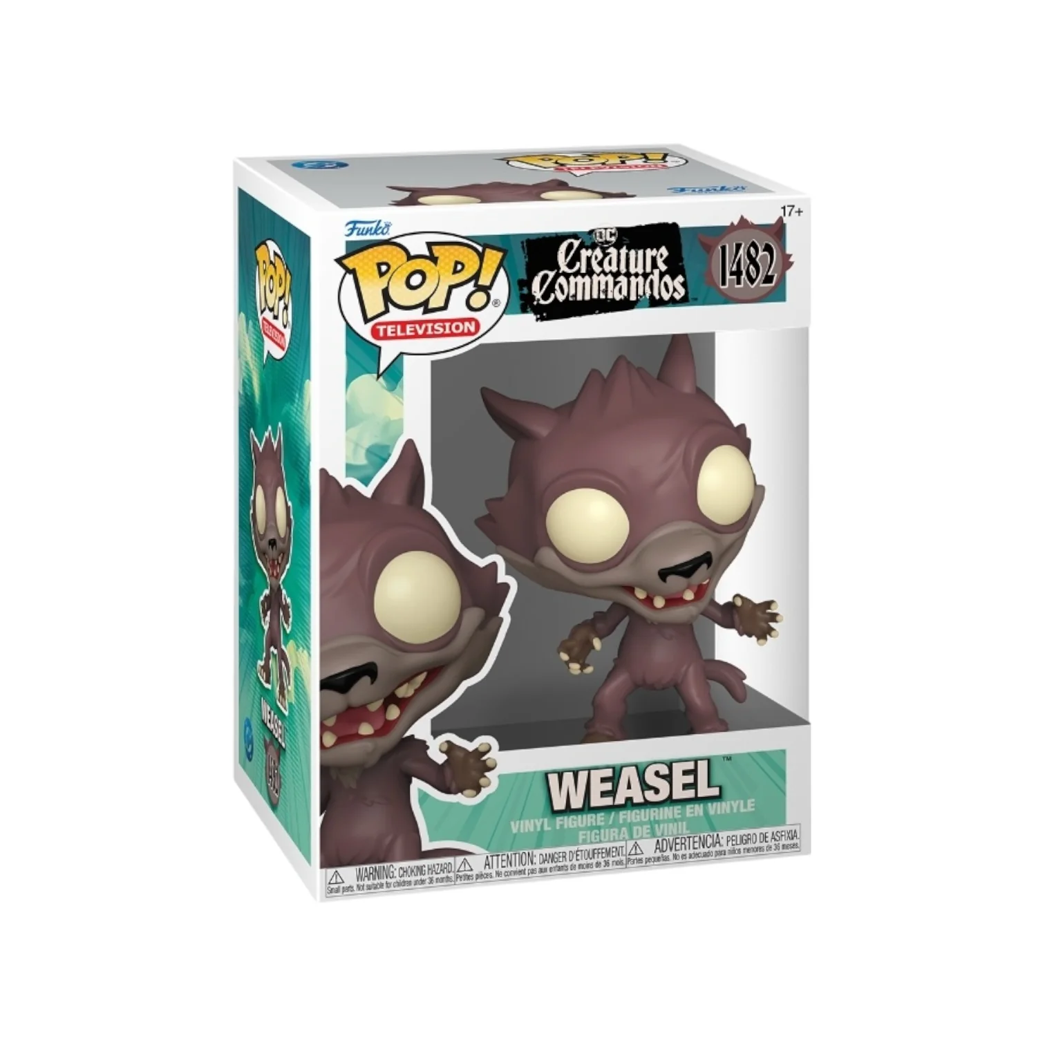 Weasel #1482 Funko Pop - Creature Commandos