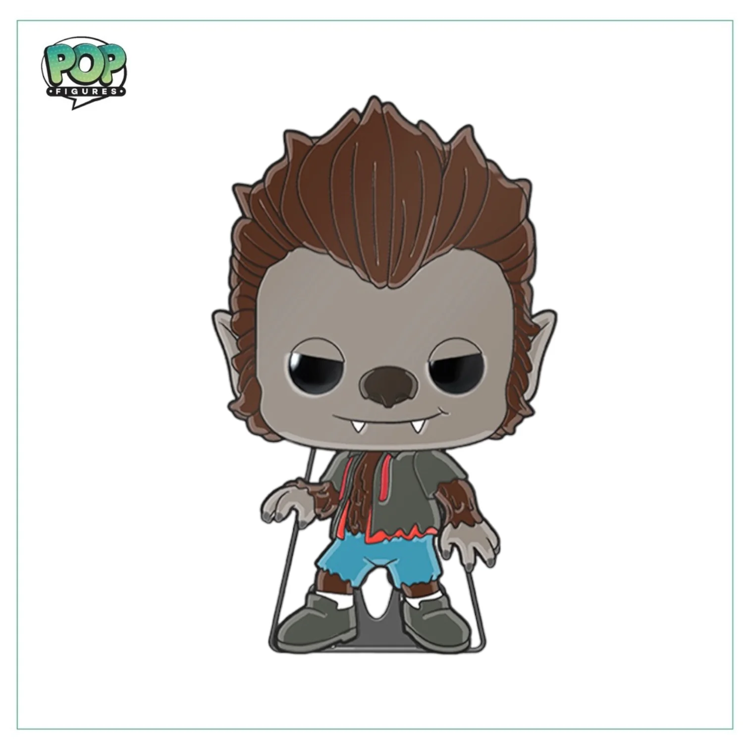 Werewolf Bart #17 Enamel Pop! Pin - The Simpsons Treehouse of Horror - Chance of Chase - Image 2
