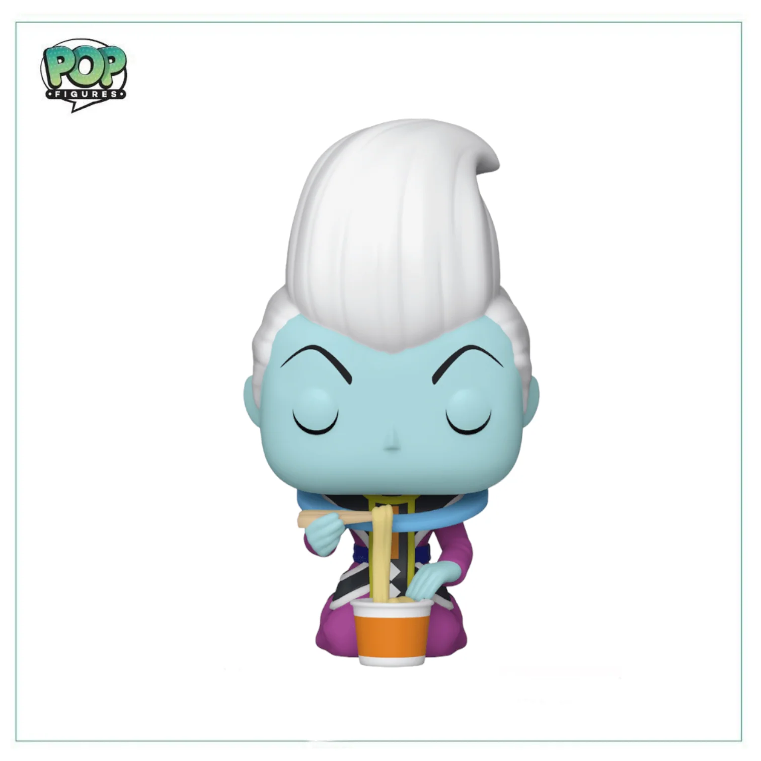 Whis (Eating Noodles) #1089 Funko Pop! Dragon Ball Super - 2021 Funimation Exclusive - Image 2