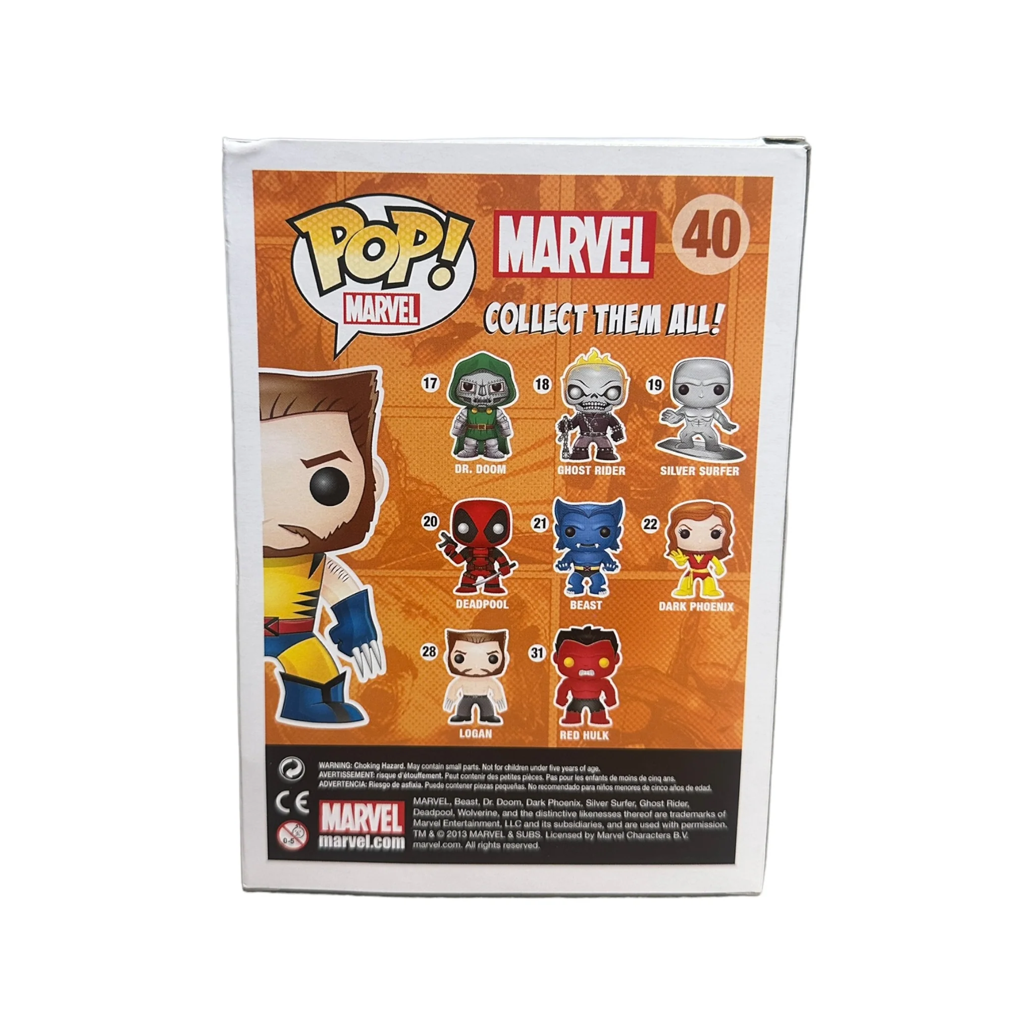Wolverine #40 (Glows in the Dark) Funko Pop! - Marvel - Toytastik Exclusive LE500 Pcs - Condition 8.5/10 - Image 3