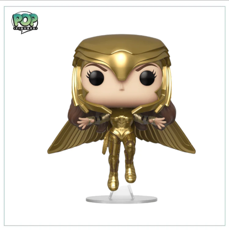 Wonder Woman Golden Armor Flying #324 Funko Pop! Heroes: WW84 - Image 2