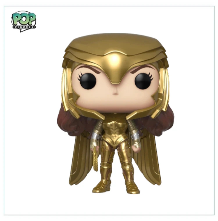 Wonder Woman Golden Armor #323 Funko Pop! Heroes: WW84 - Image 2