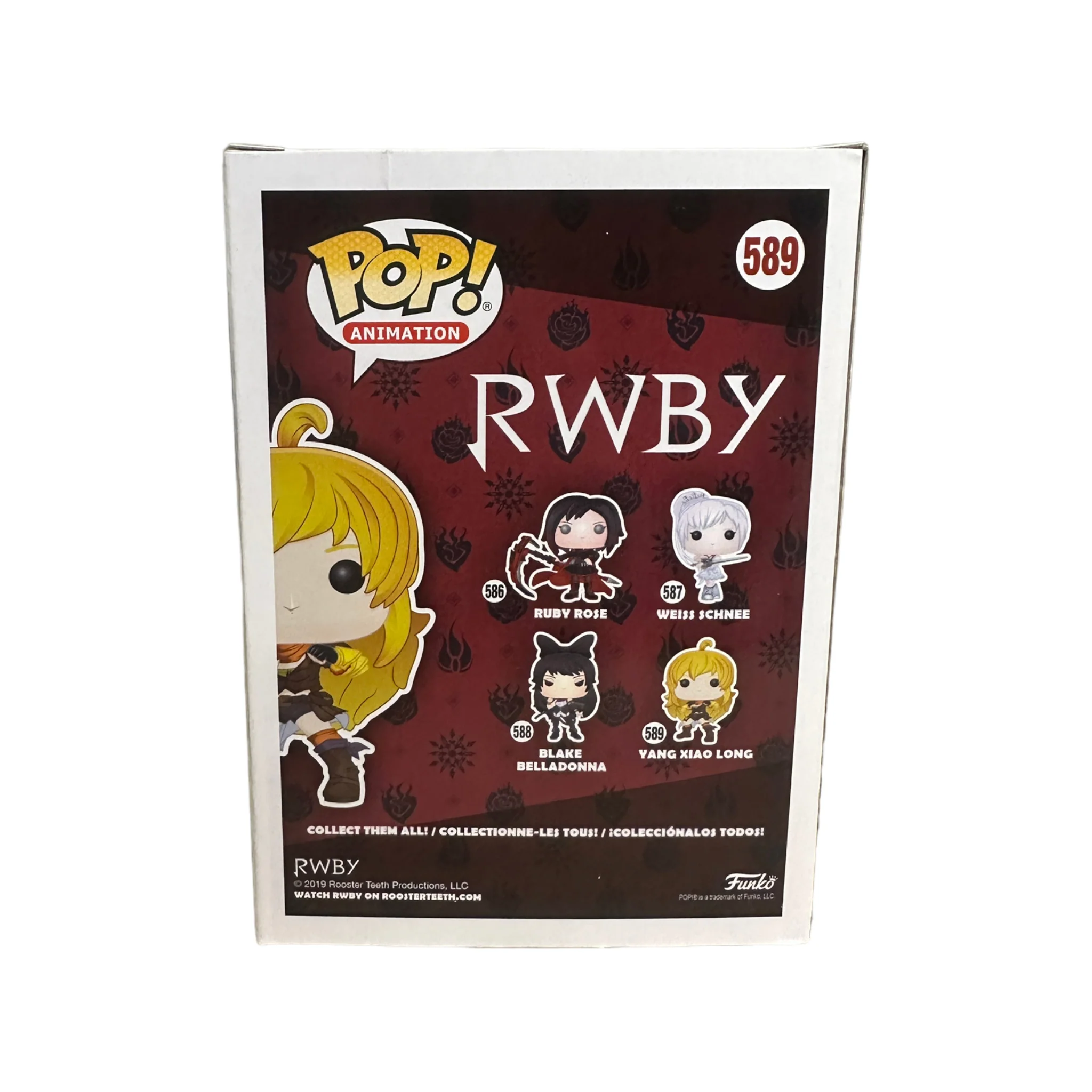 Yang Xiao Long #589 Funko Pop! - RWBY - 2019 Pop! - Condition 8.5/10 - Image 3